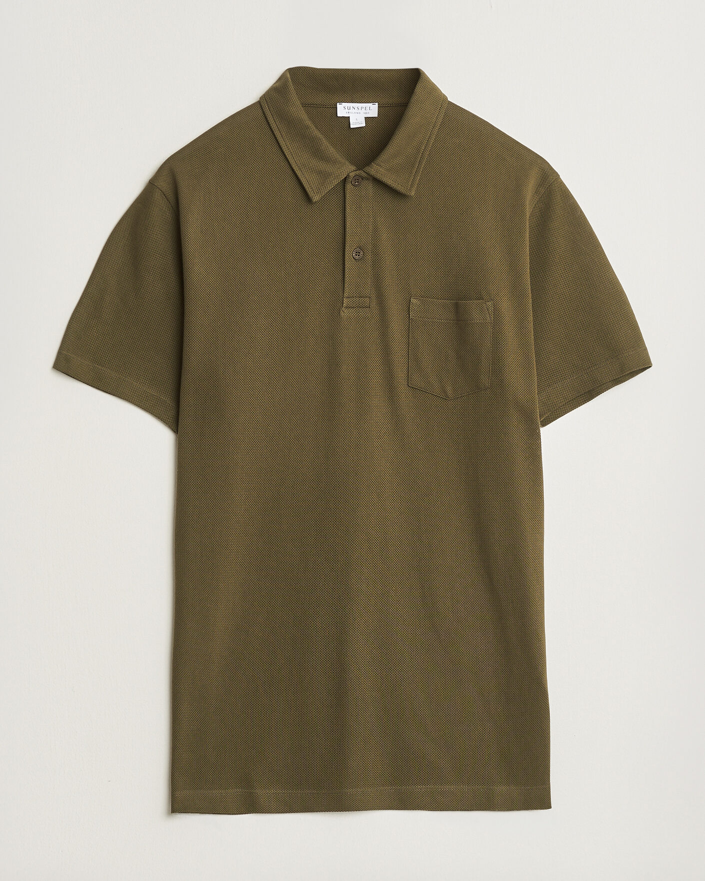 Herr | Pikéer | Sunspel | Riviera Polo Shirt Loden Green