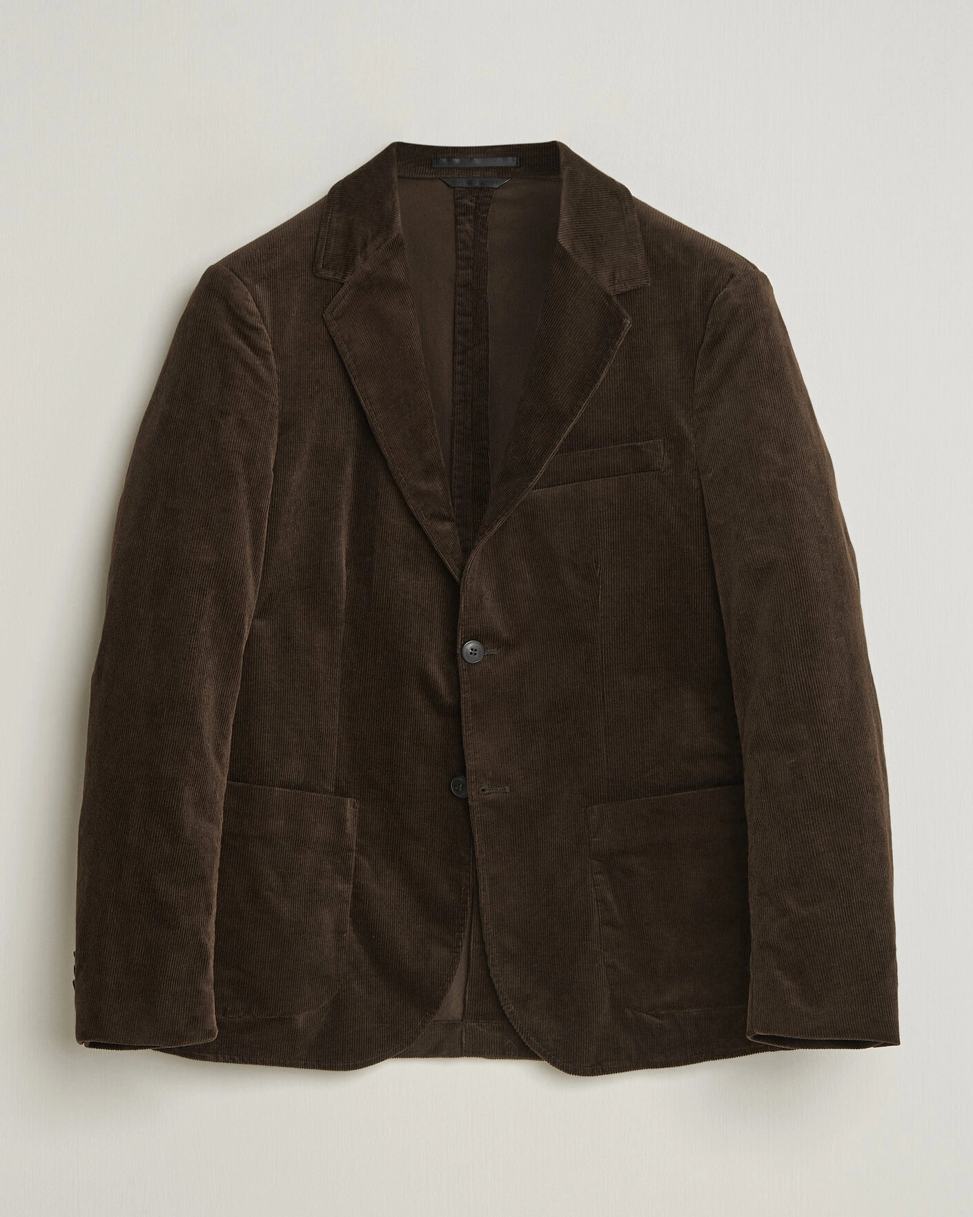 Herr | Kavajer | Sunspel | Relaxed Corduroy Blazer Dark Choclate