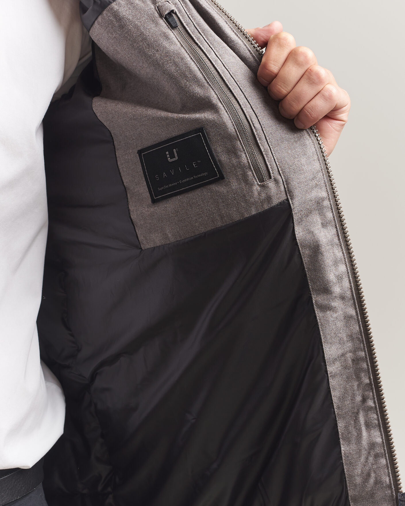 Herr | Jackor | UBR | Concord Jacket Savile Grey Melange Wool