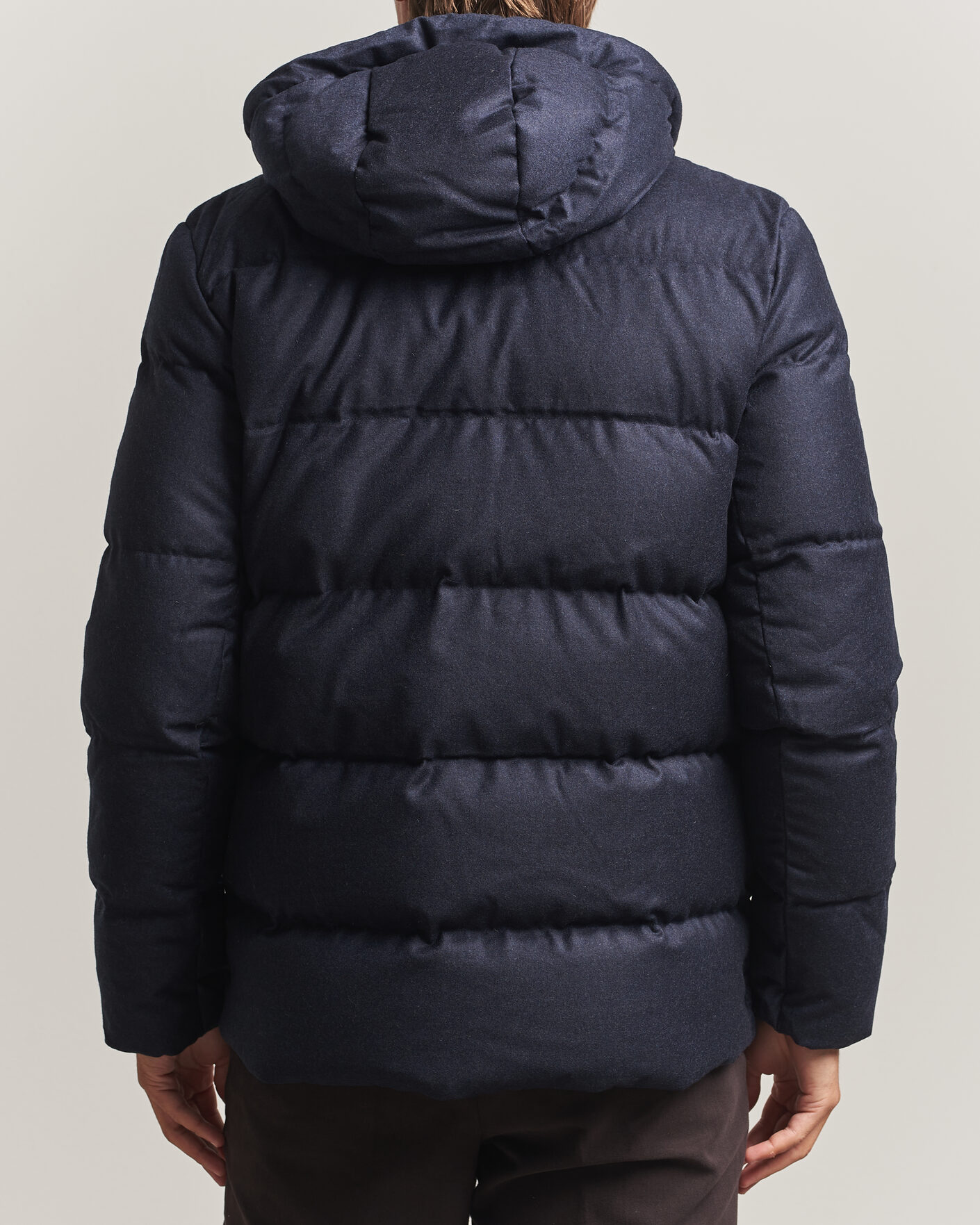 Herr | Jackor | UBR | Concord Jacket Savile Navy Melange Wool