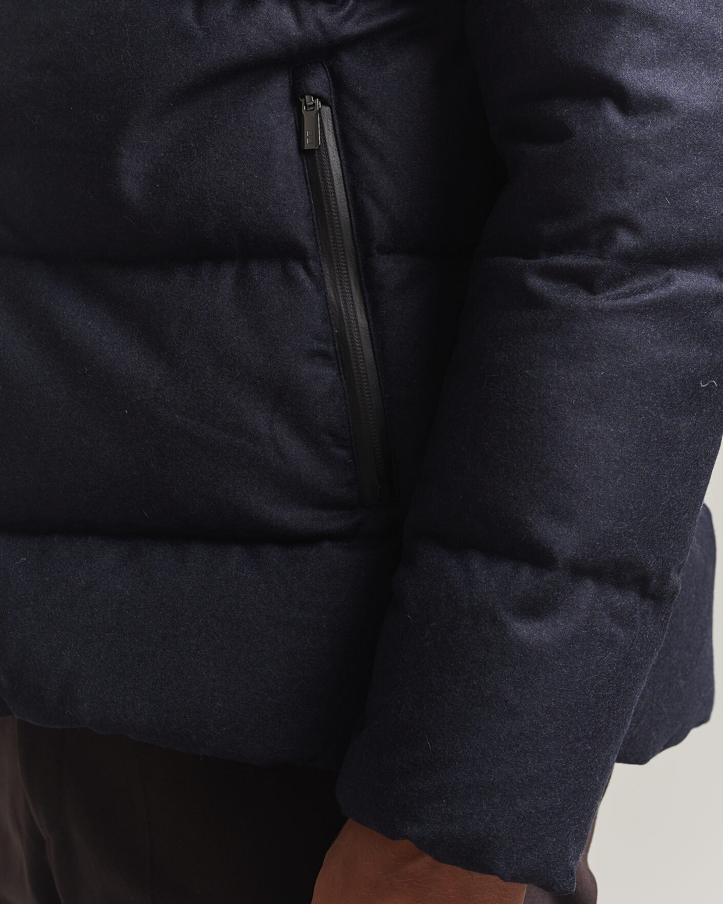 Herr | Jackor | UBR | Concord Jacket Savile Navy Melange Wool