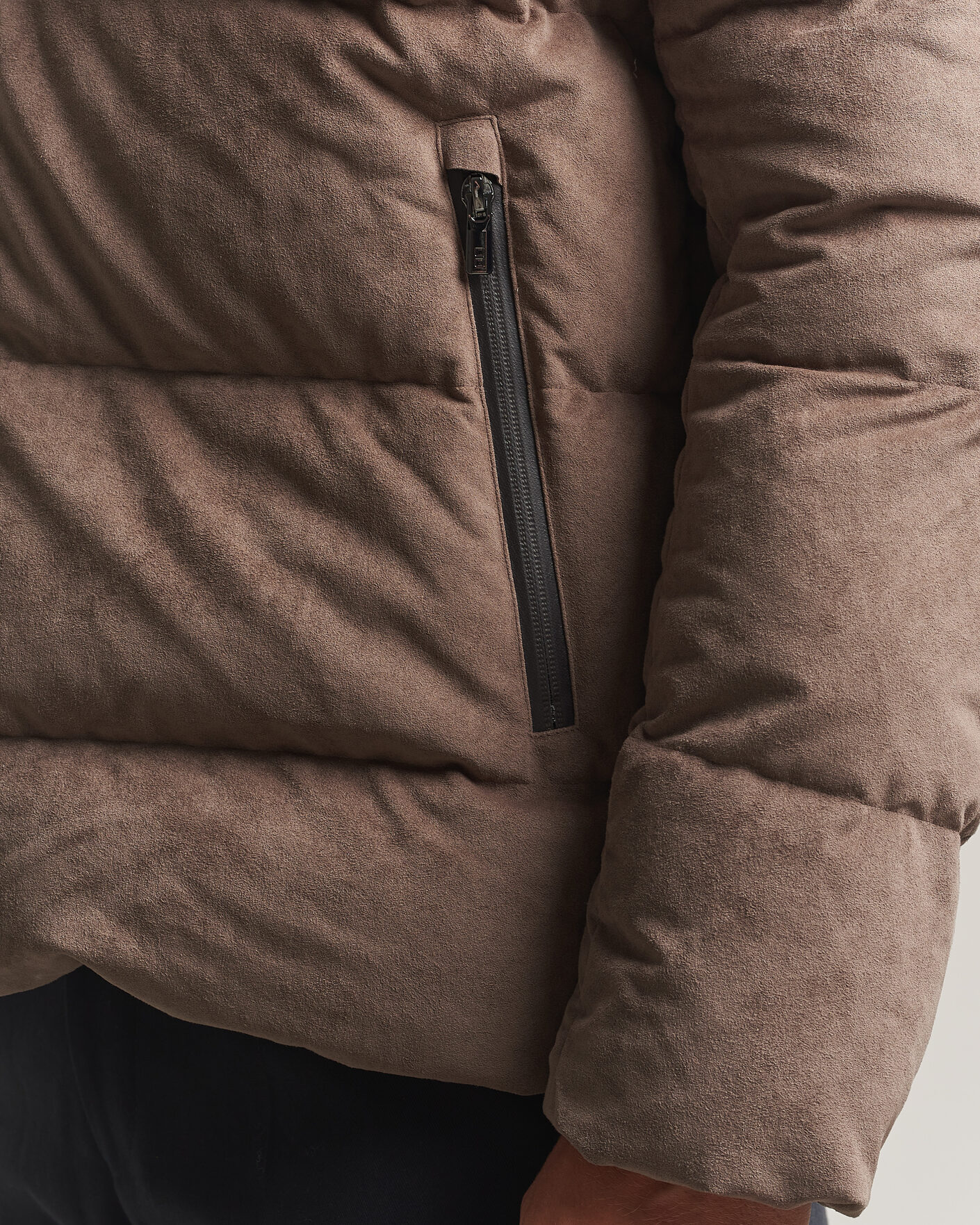 Herr | Jackor | UBR | Concord Jacket Savile Neo Suede Sand