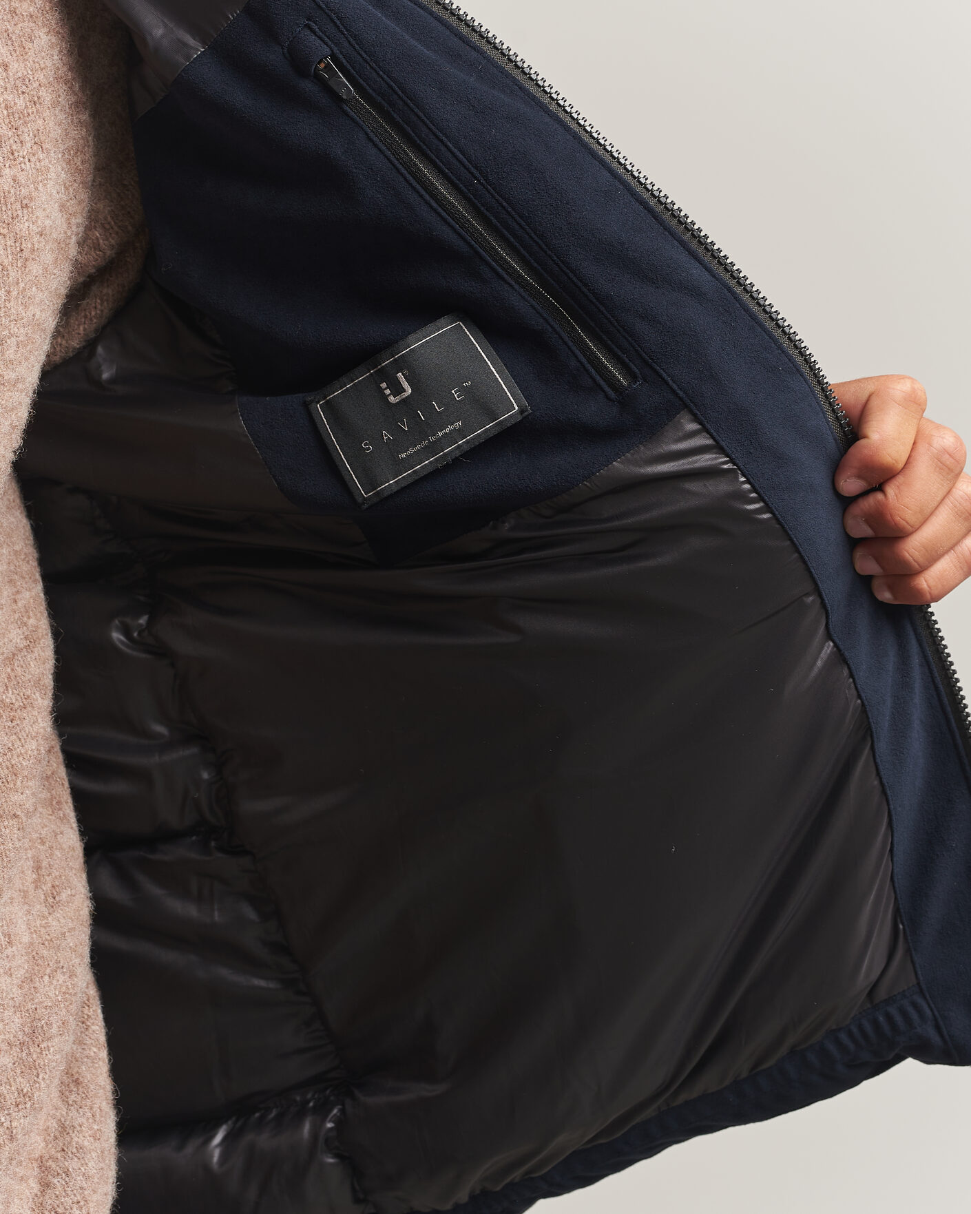 Herr | Jackor | UBR | Concord Jacket Savile Neo Suede Navy