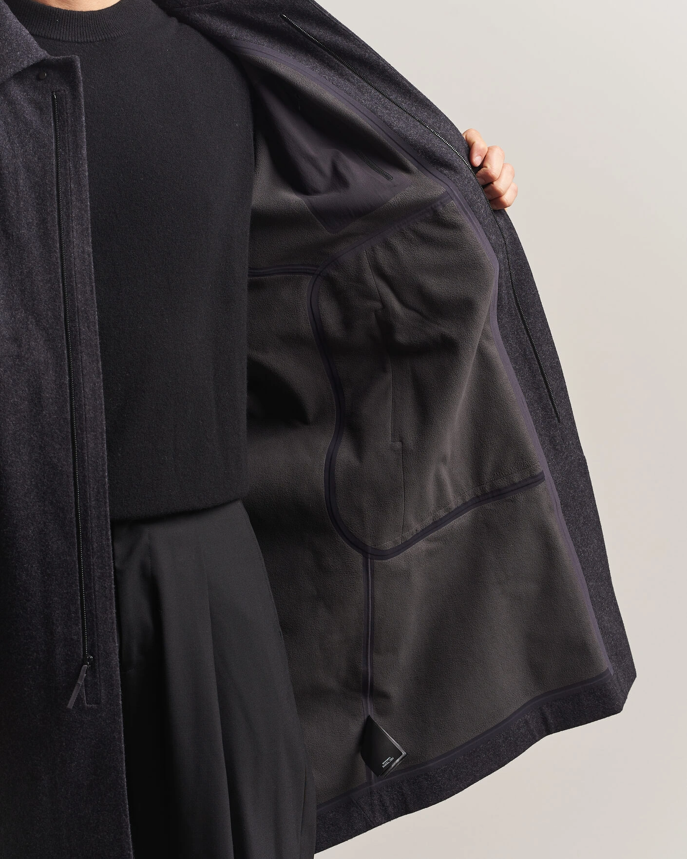 Herr | Jackor | Arc'teryx Veilance | Alar Wool Coat Black