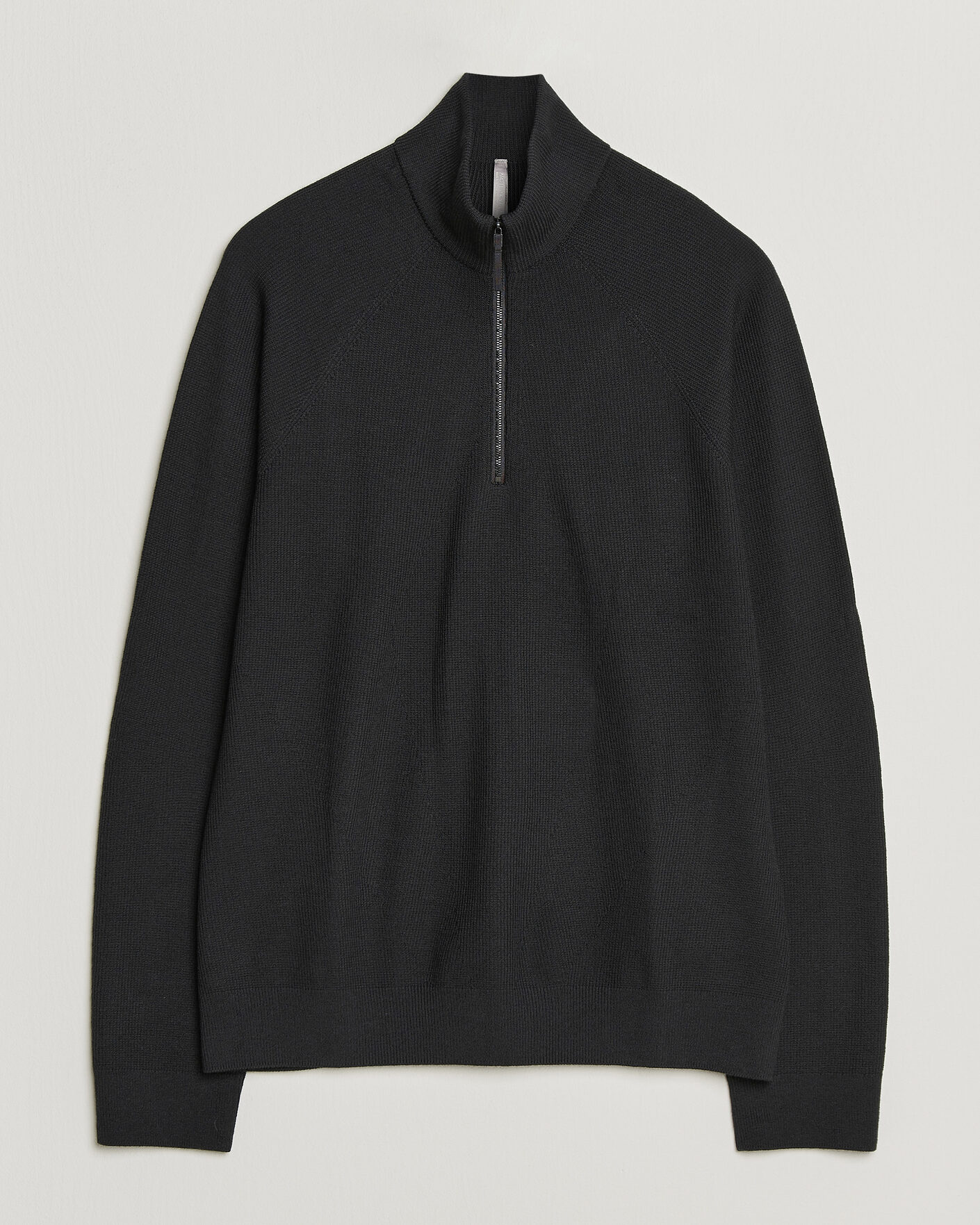 Herr | Tröjor | Arc'teryx Veilance | Conic Wool Half-Zip Black