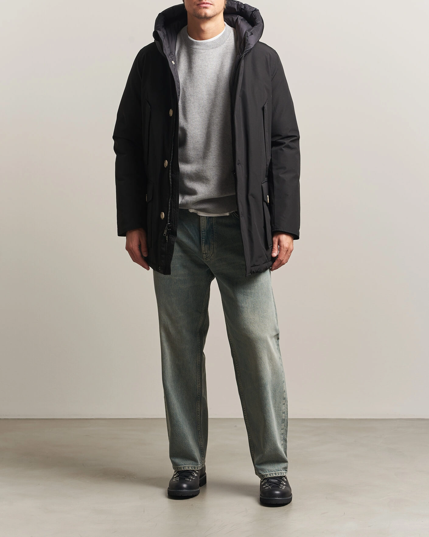 Herr | Jackor | Woolrich | Arctic Parka No Fur Black