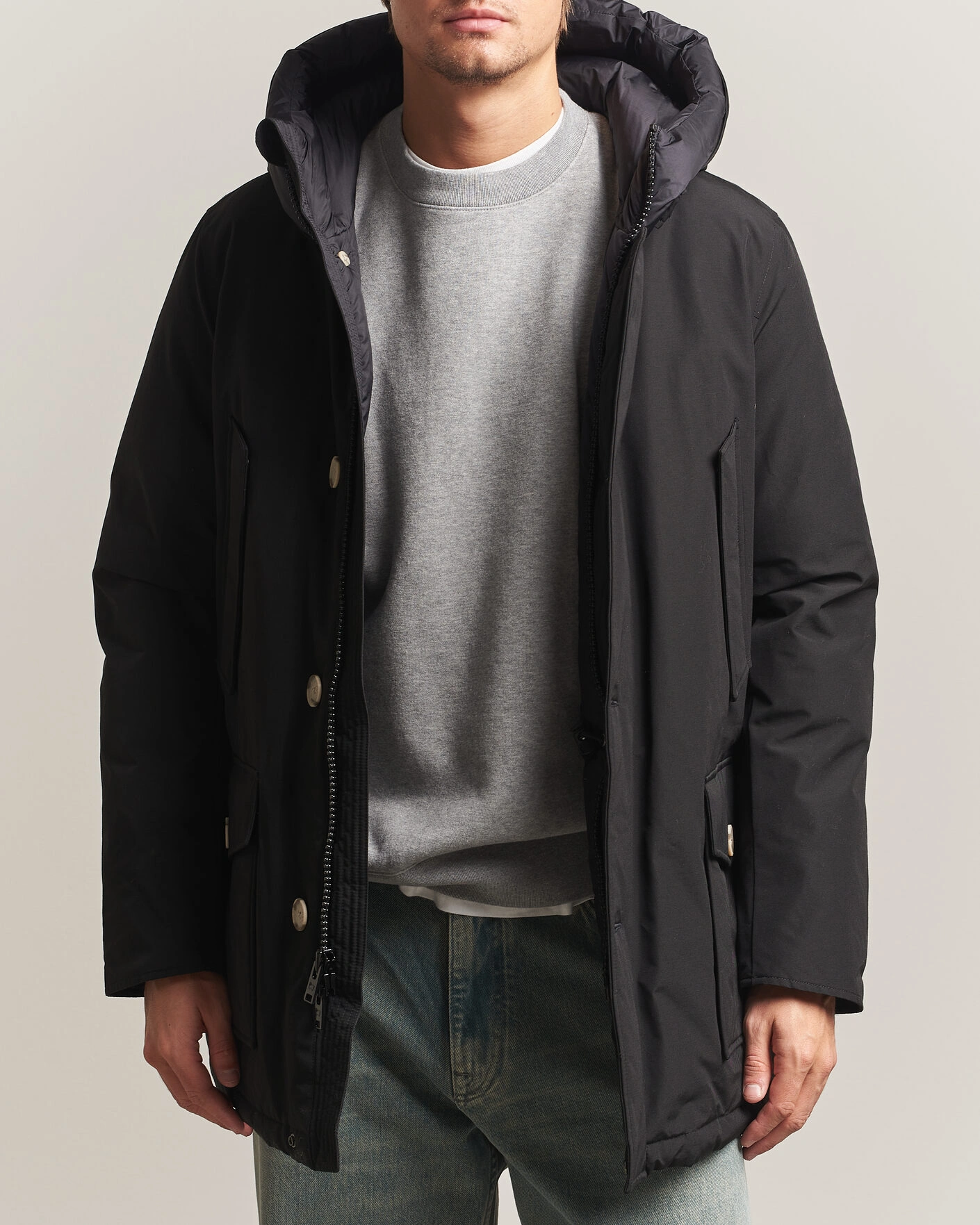 Herr | Jackor | Woolrich | Arctic Parka No Fur Black