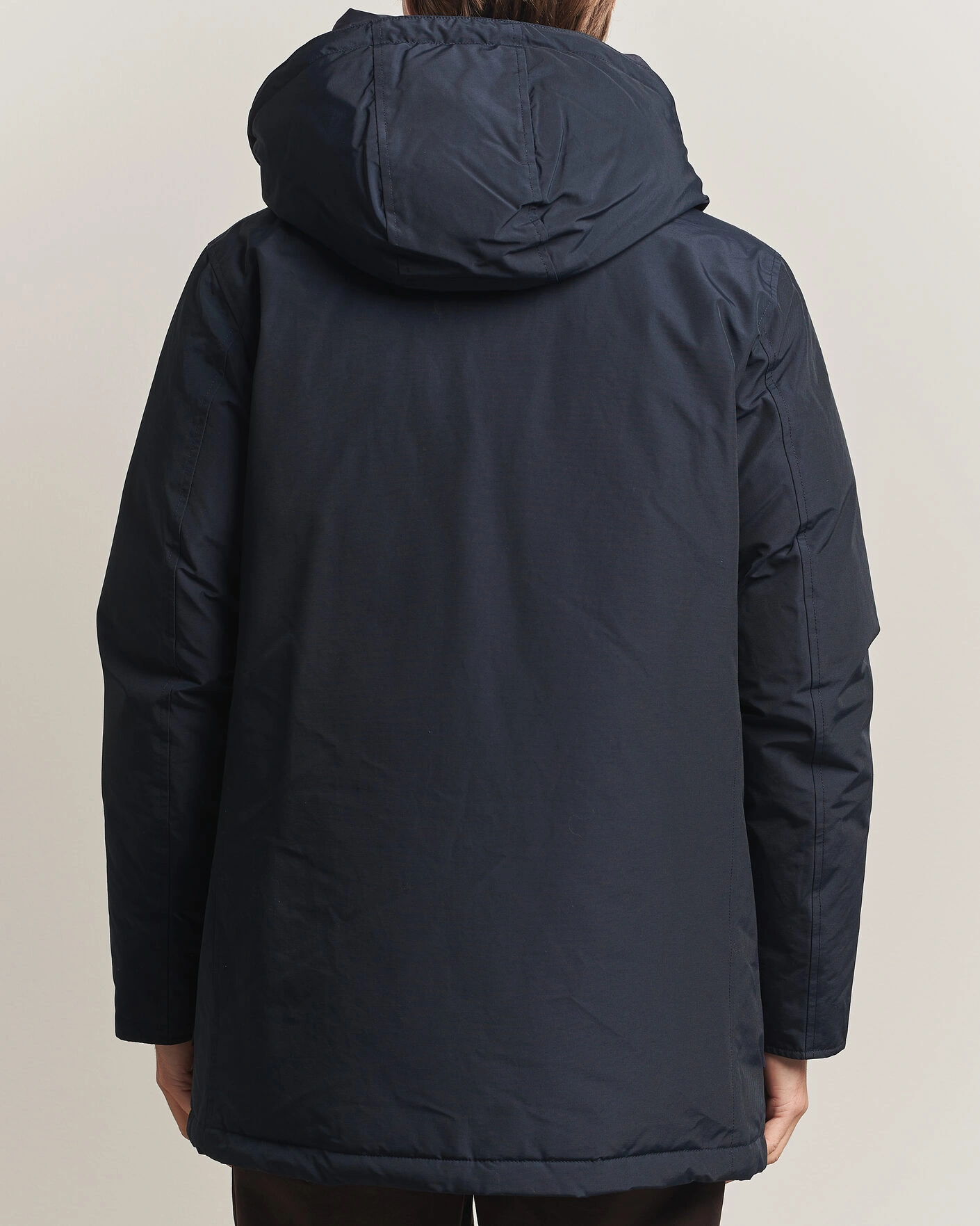 Herr | Jackor | Woolrich | Arctic Parka No Fur Melton Blue