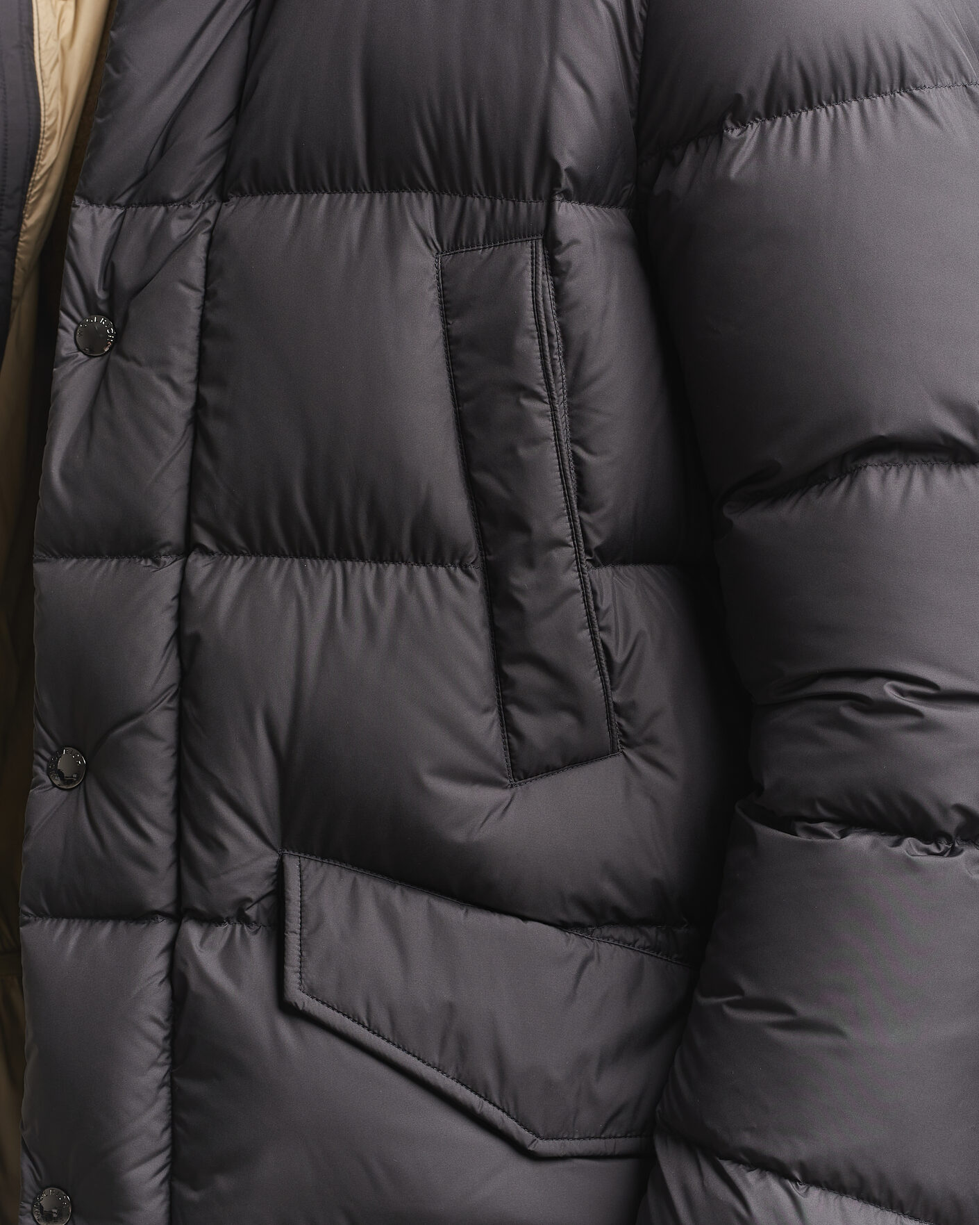 Herr | Jackor | Woolrich | Cloud Davis Parka Black