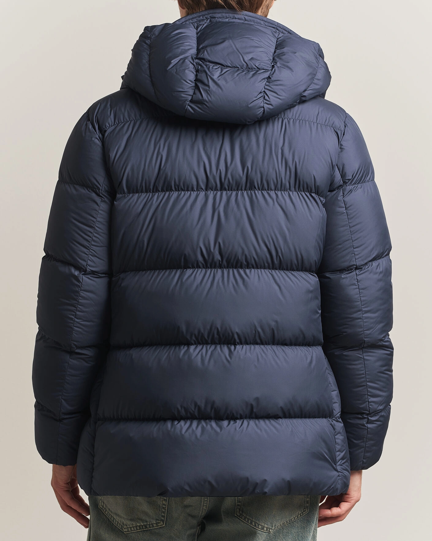 Herr | Jackor | Woolrich | Cloud Davis Parka Melton Blue
