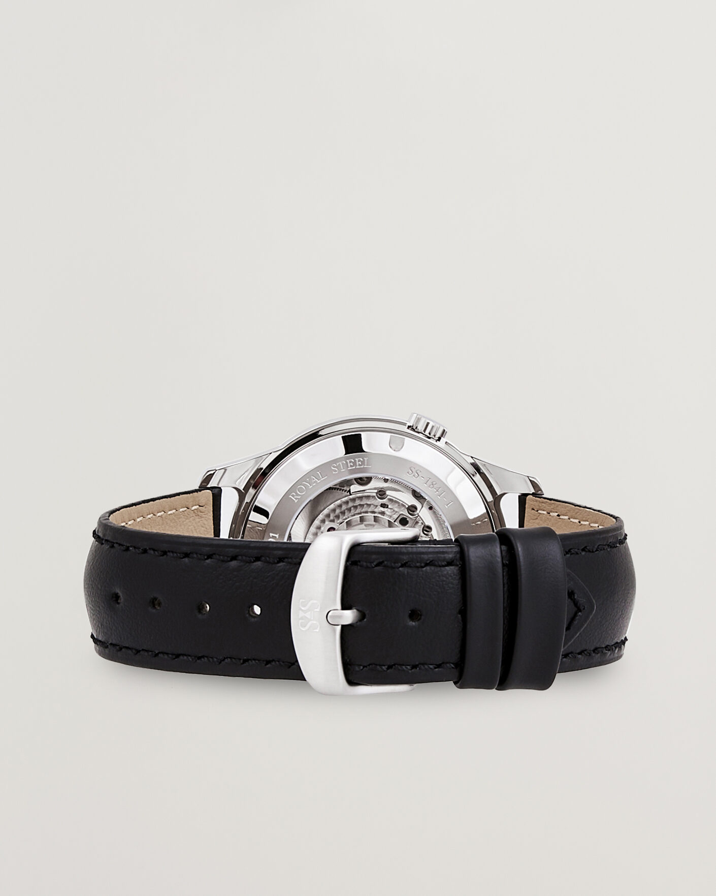 Herr | Sjöö Sandström Royal Steel 41mm Black Calf | Sjöö Sandström | Royal Steel 41mm Black Calf