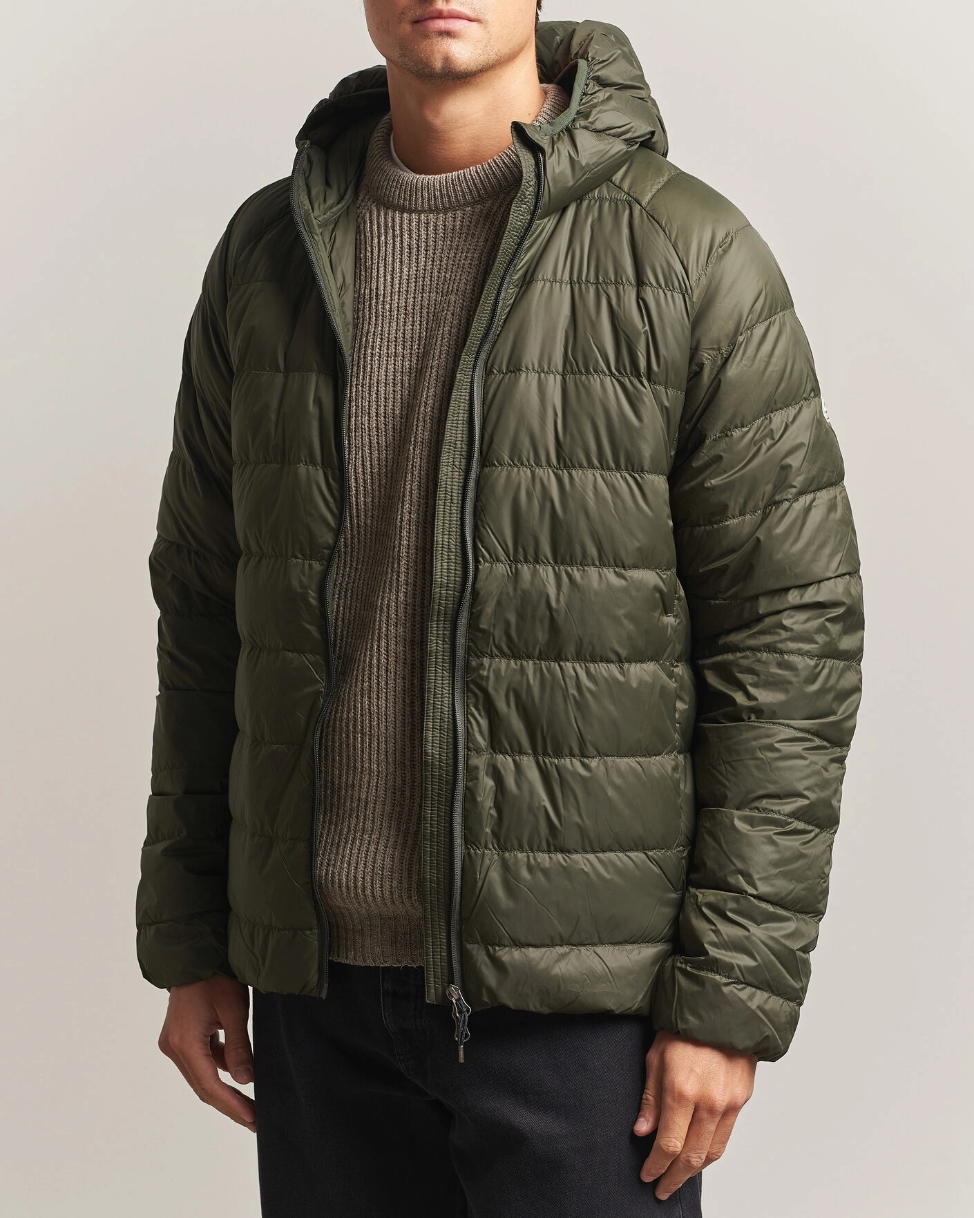 Herr | Jackor | Pyrenex | Guzet Hooded Down Jacket Deep Khaki