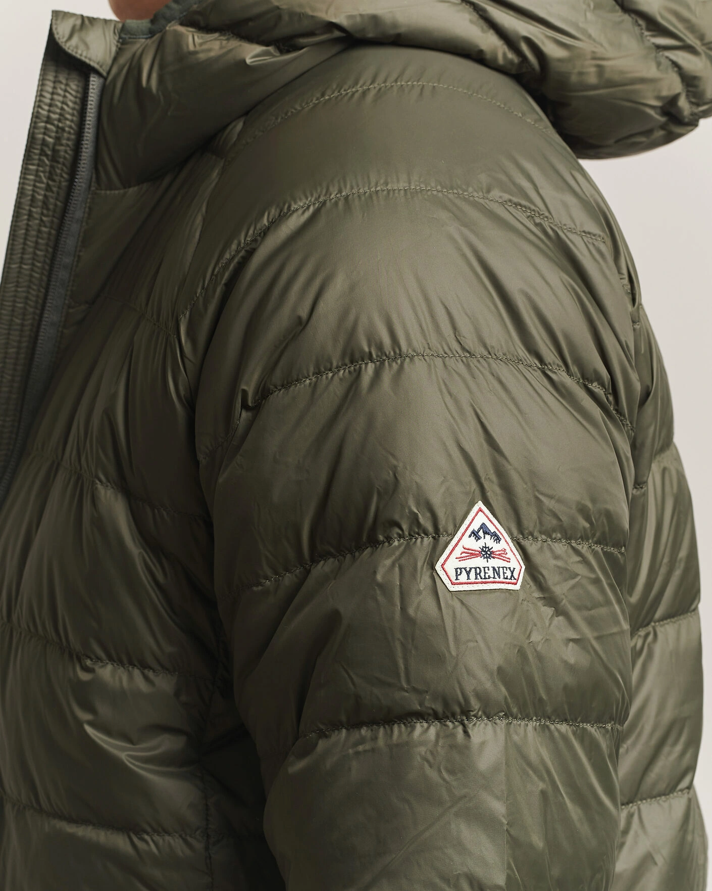 Herr | Jackor | Pyrenex | Guzet Hooded Down Jacket Deep Khaki