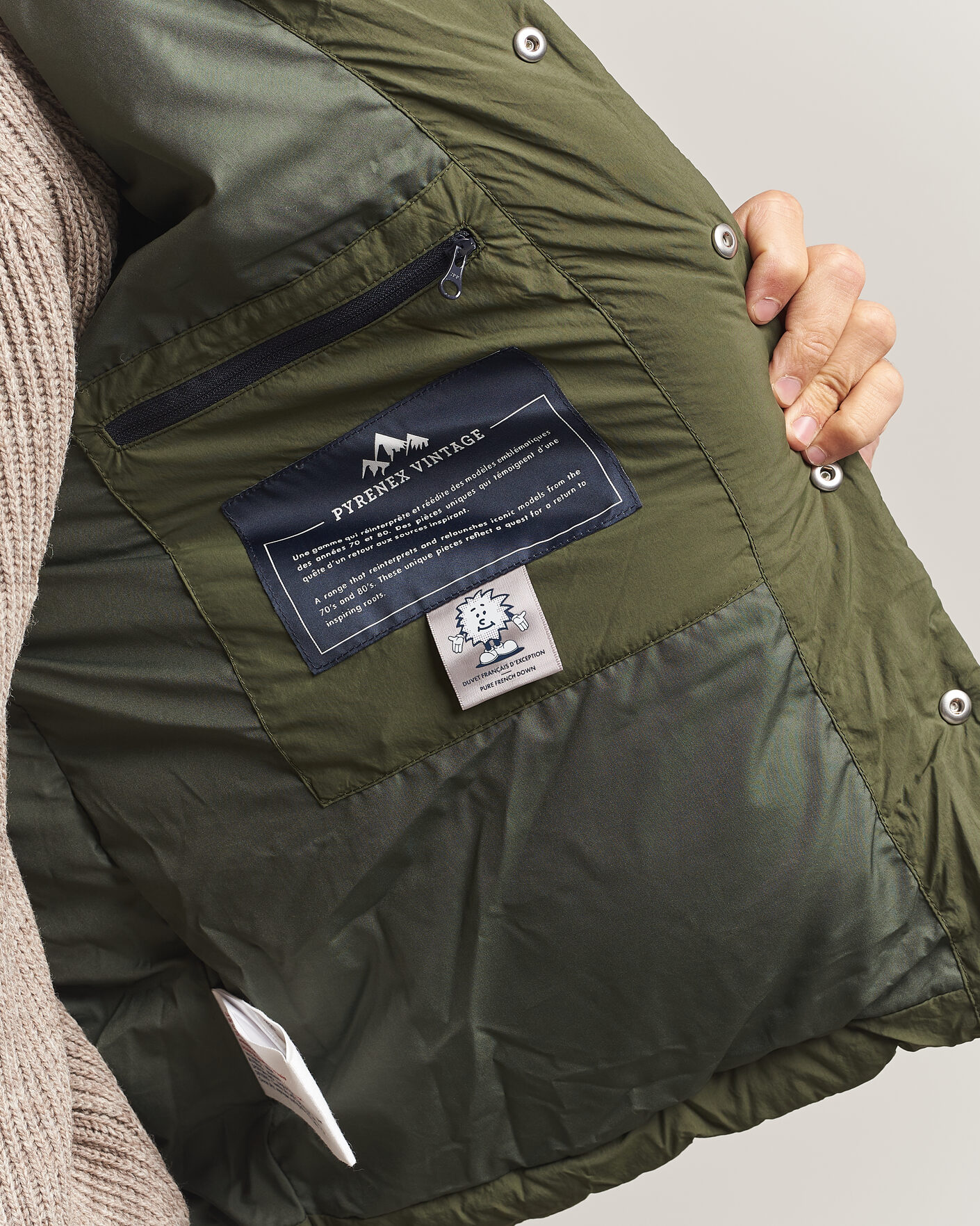 Herr | Jackor | Pyrenex | Fiery Down Jacket Deep Khaki