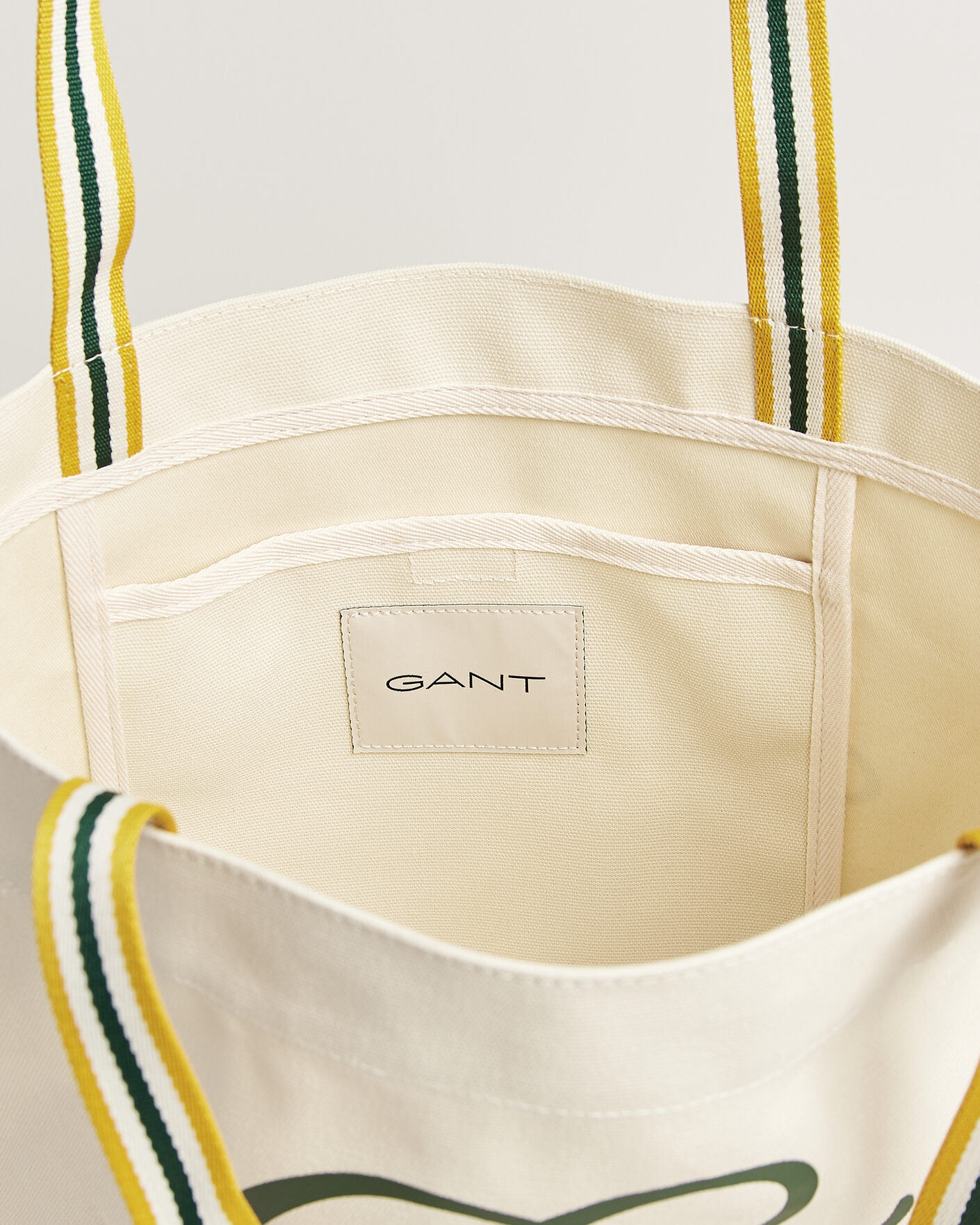 Herr | Väskor | Gant | Tournament Tote Bag Cream