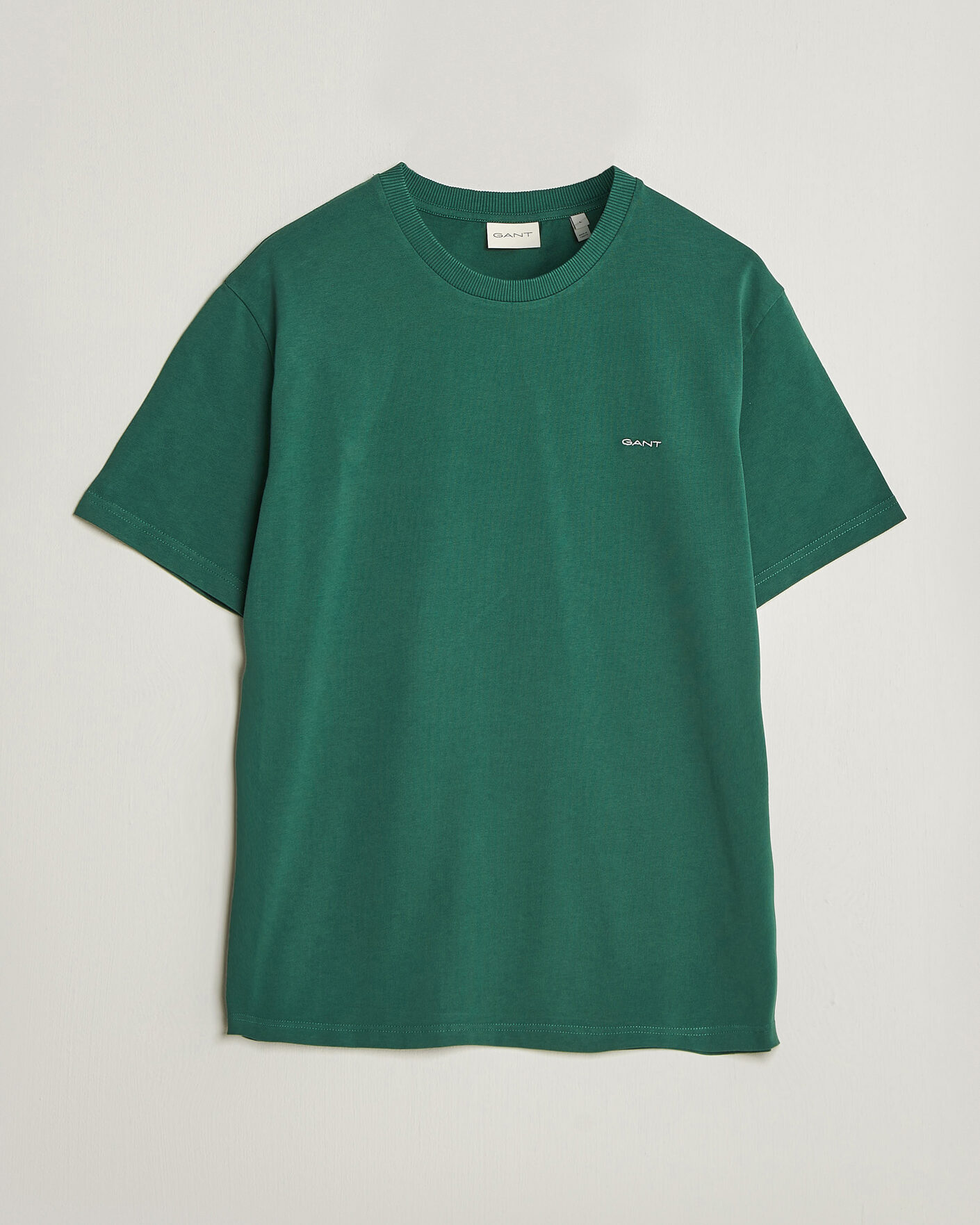 Herr | T-Shirts | Gant | Tournament Crew Neck T-Shirt Green