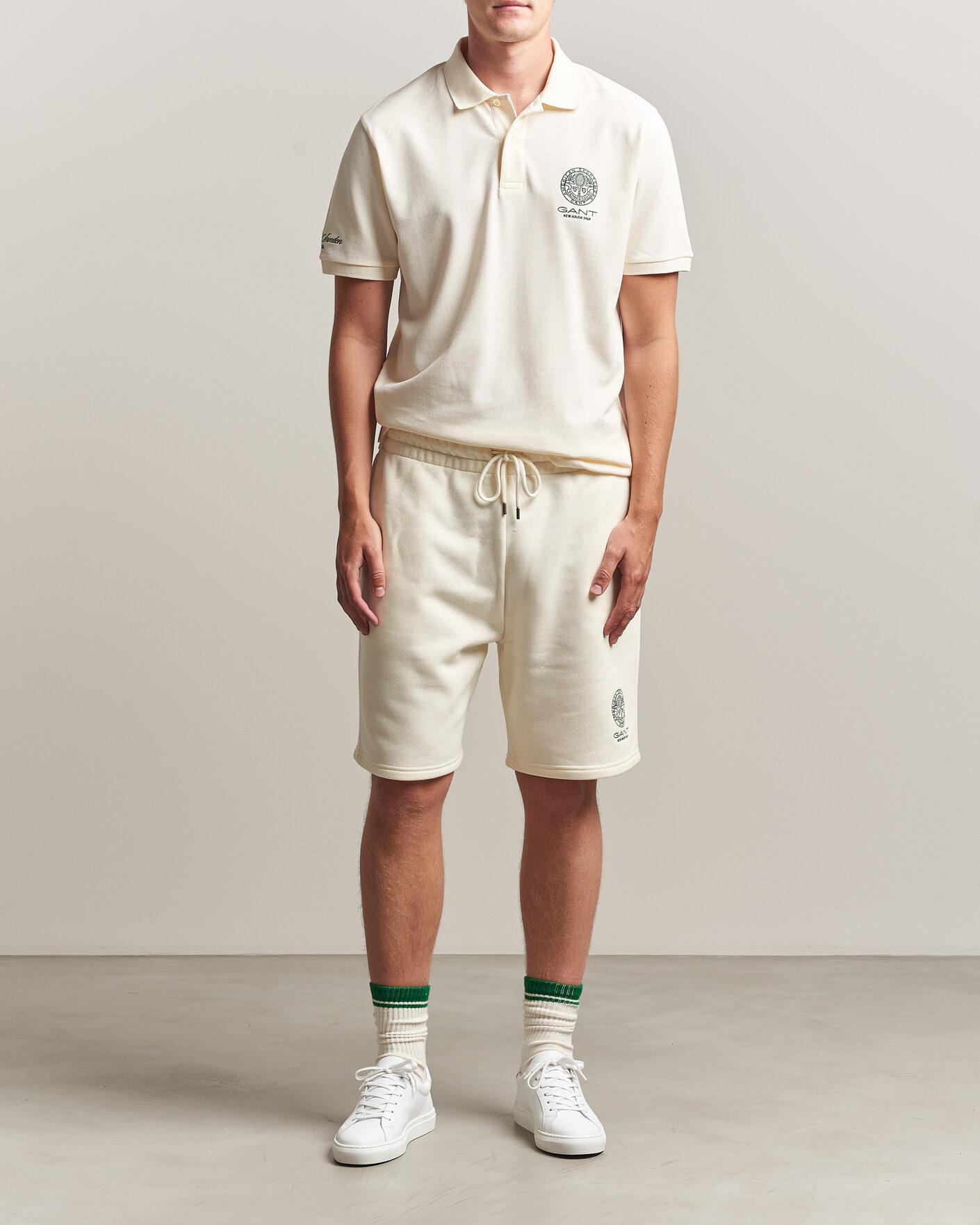Herr | Pikéer | Gant | Tournament Pique Cream
