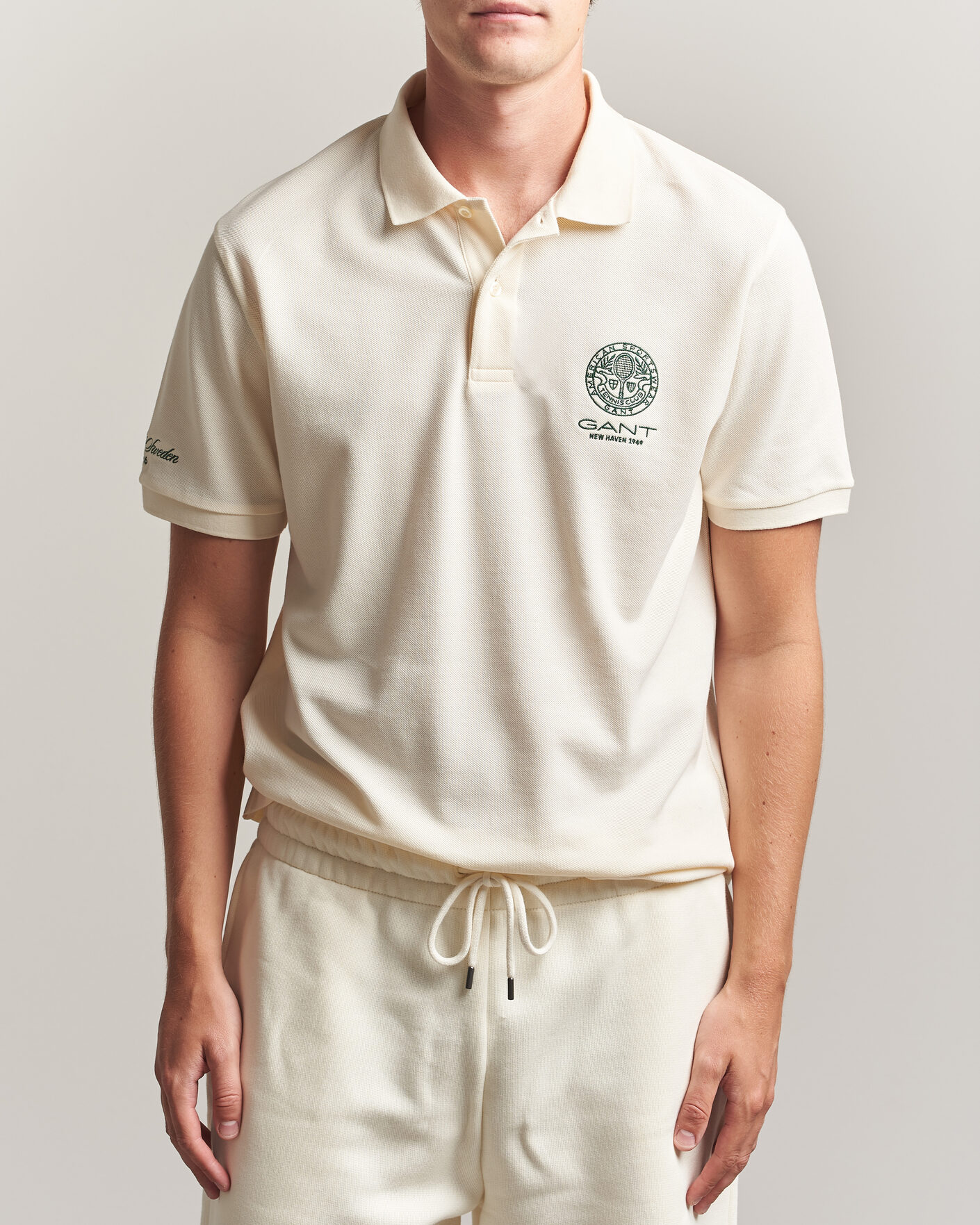 Herr | Pikéer | Gant | Tournament Pique Cream
