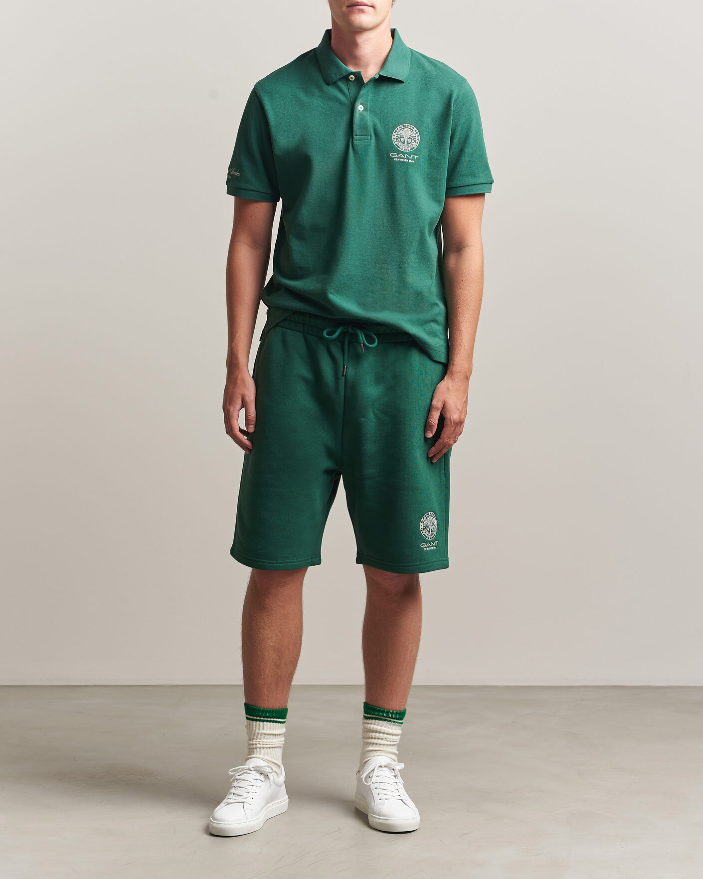 Herr | Pikéer | Gant | Tournament Pique Green