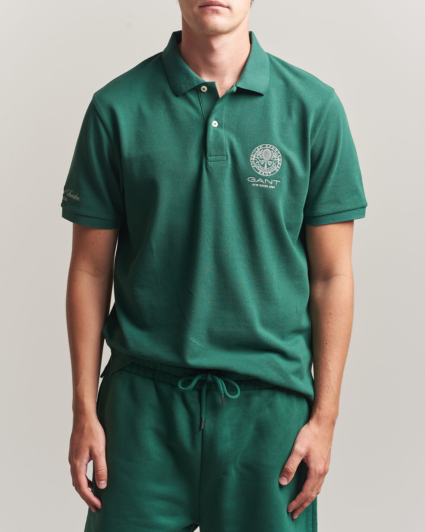 Herr | Pikéer | Gant | Tournament Pique Green