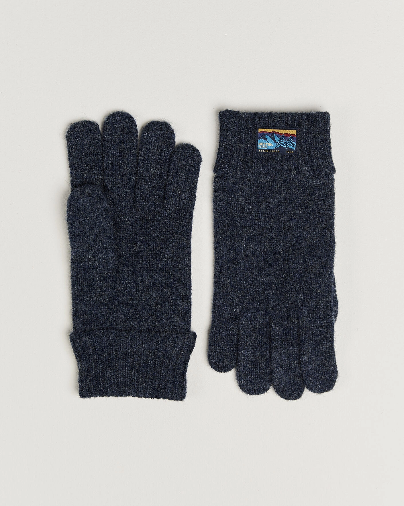 Herr | Handskar | Hestra | Raggwool Glove Navy