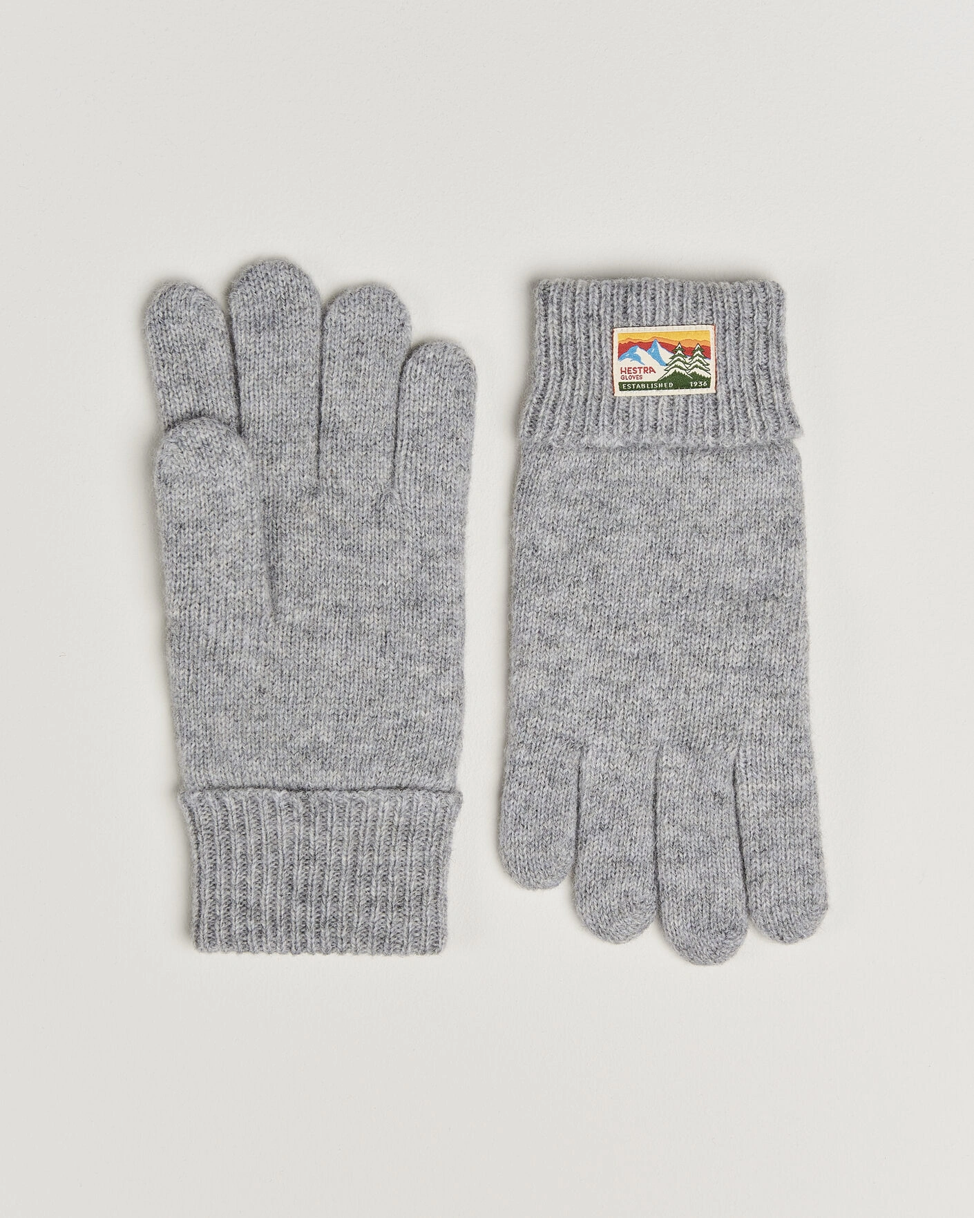 Herr | Handskar | Hestra | Raggwool Glove Grey