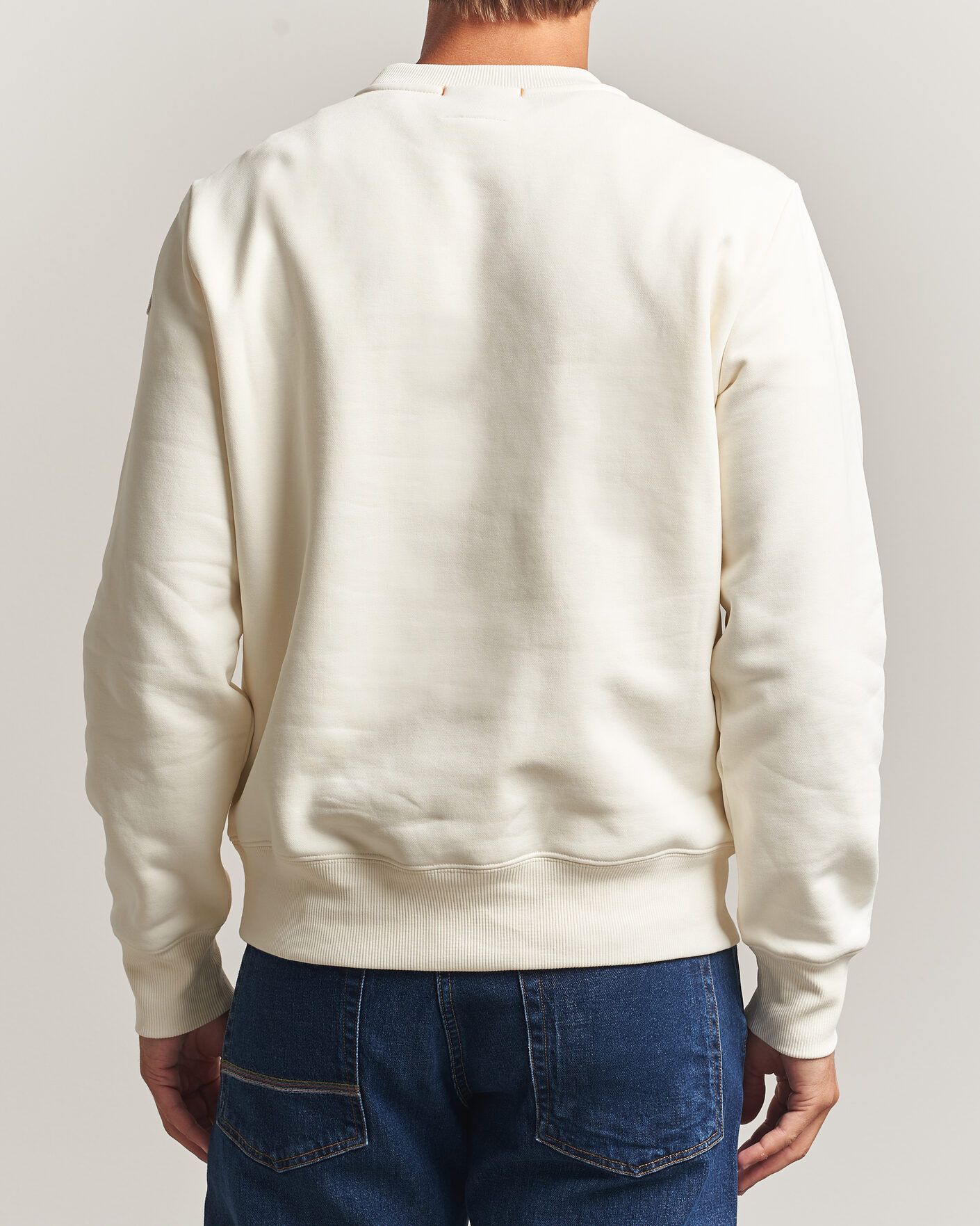 Herr | Tröjor | Parajumpers | K2 Super Easy Sweatshirt Warm Ivory
