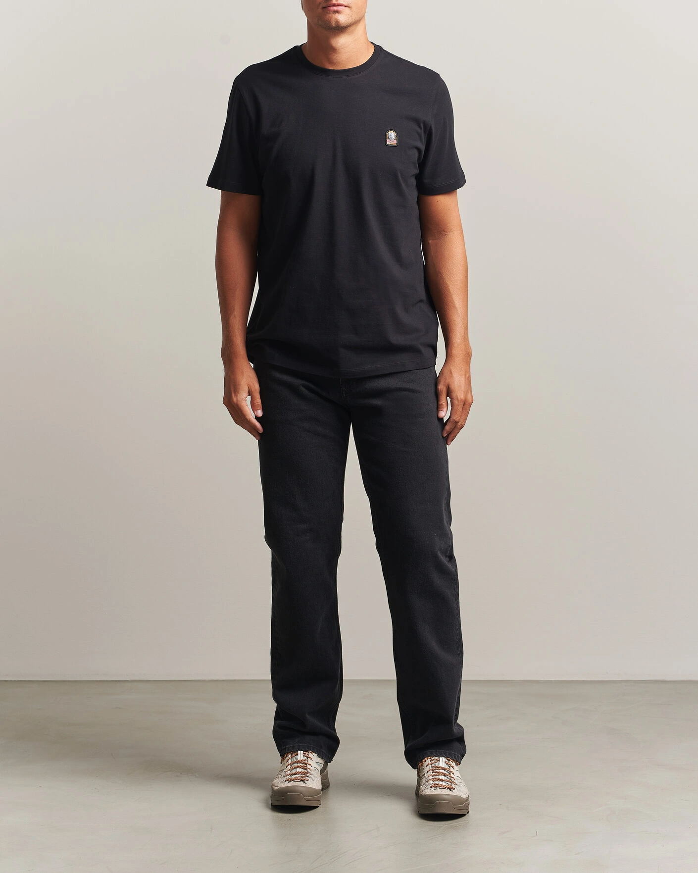 Herr | T-Shirts | Parajumpers | Patch Super Easy T-Shirt Black