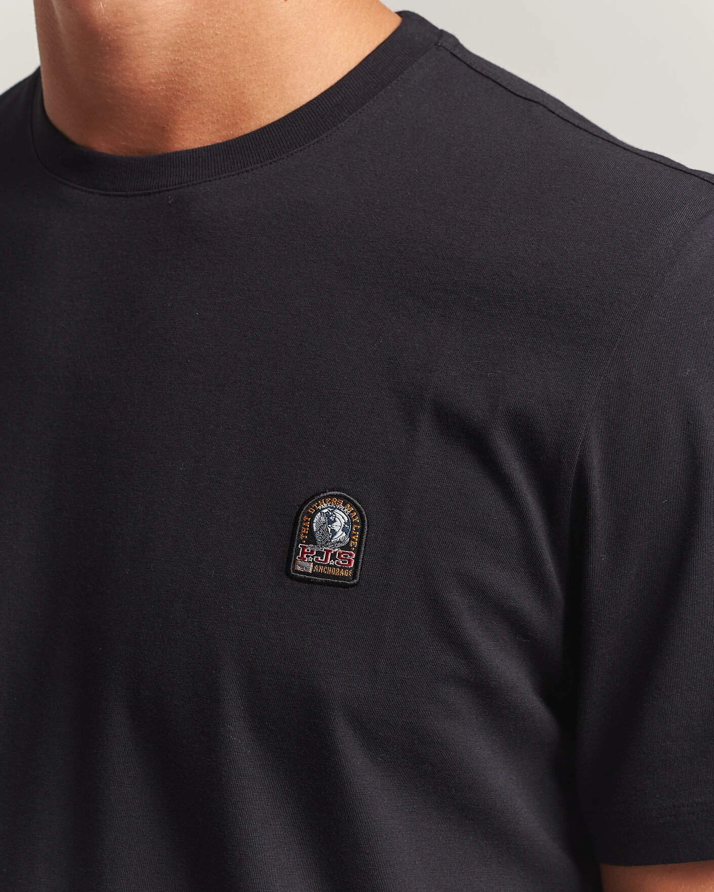 Herr | T-Shirts | Parajumpers | Patch Super Easy T-Shirt Black