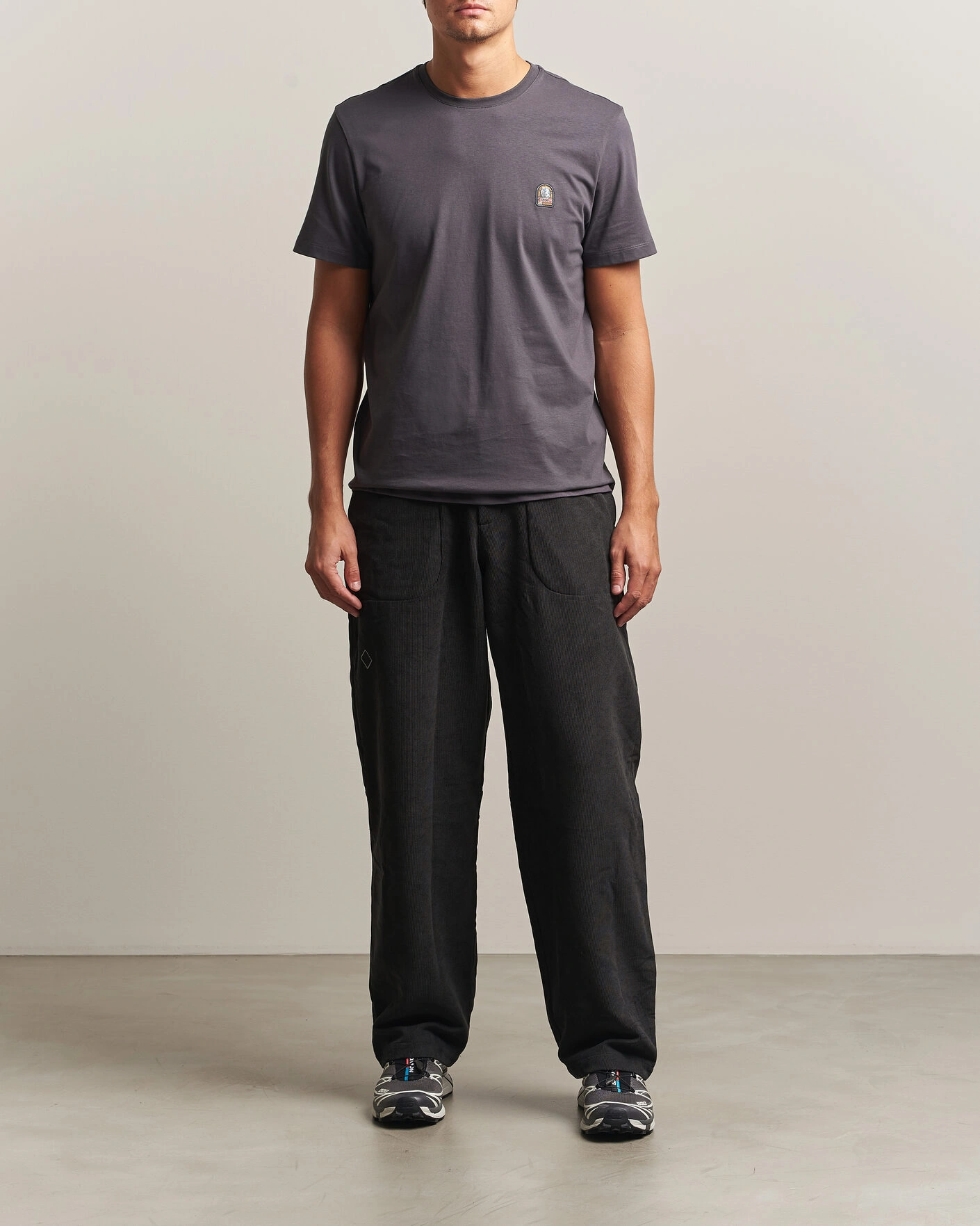 Herr | T-Shirts | Parajumpers | Patch Super Easy T-Shirt Phantom
