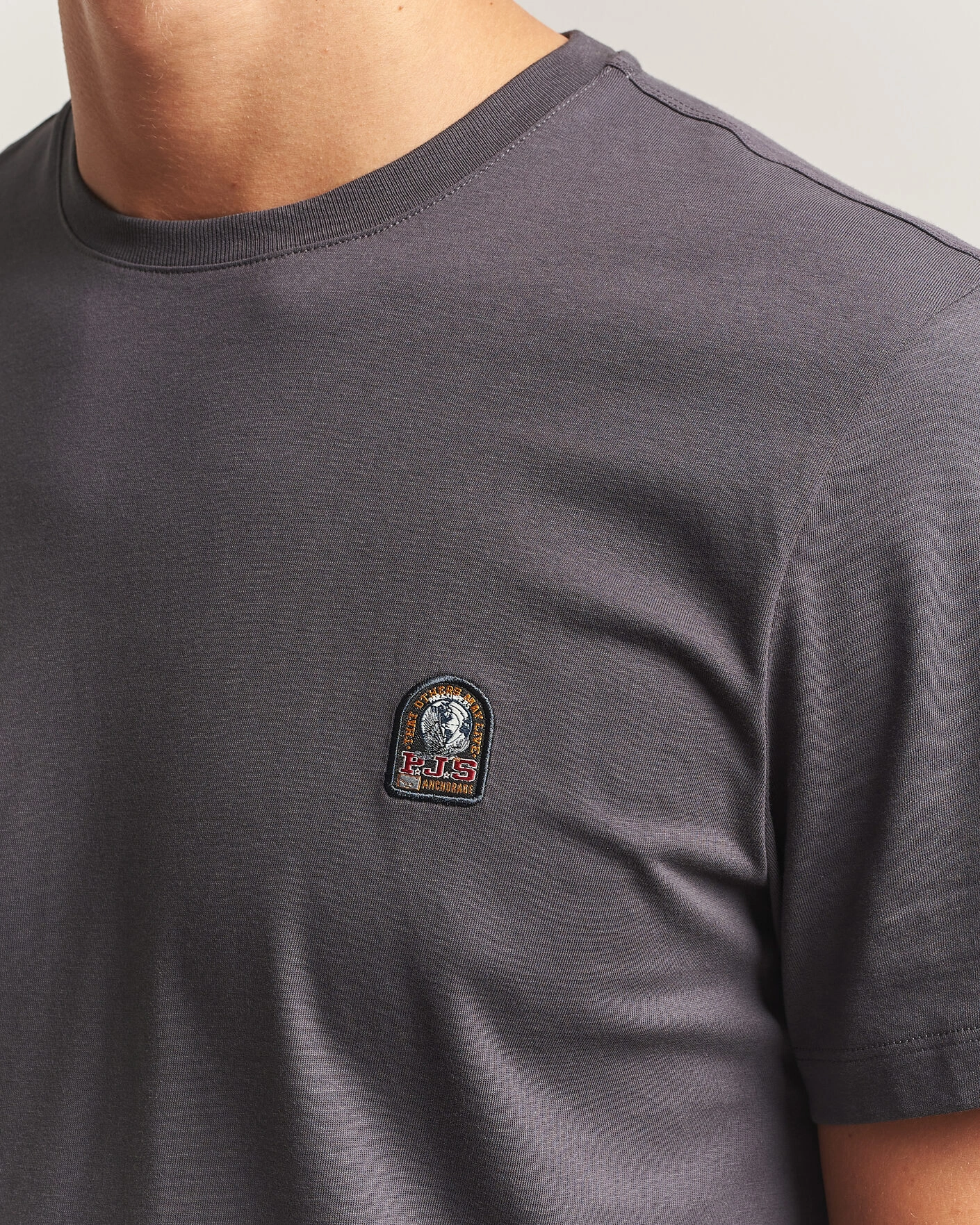 Herr | T-Shirts | Parajumpers | Patch Super Easy T-Shirt Phantom