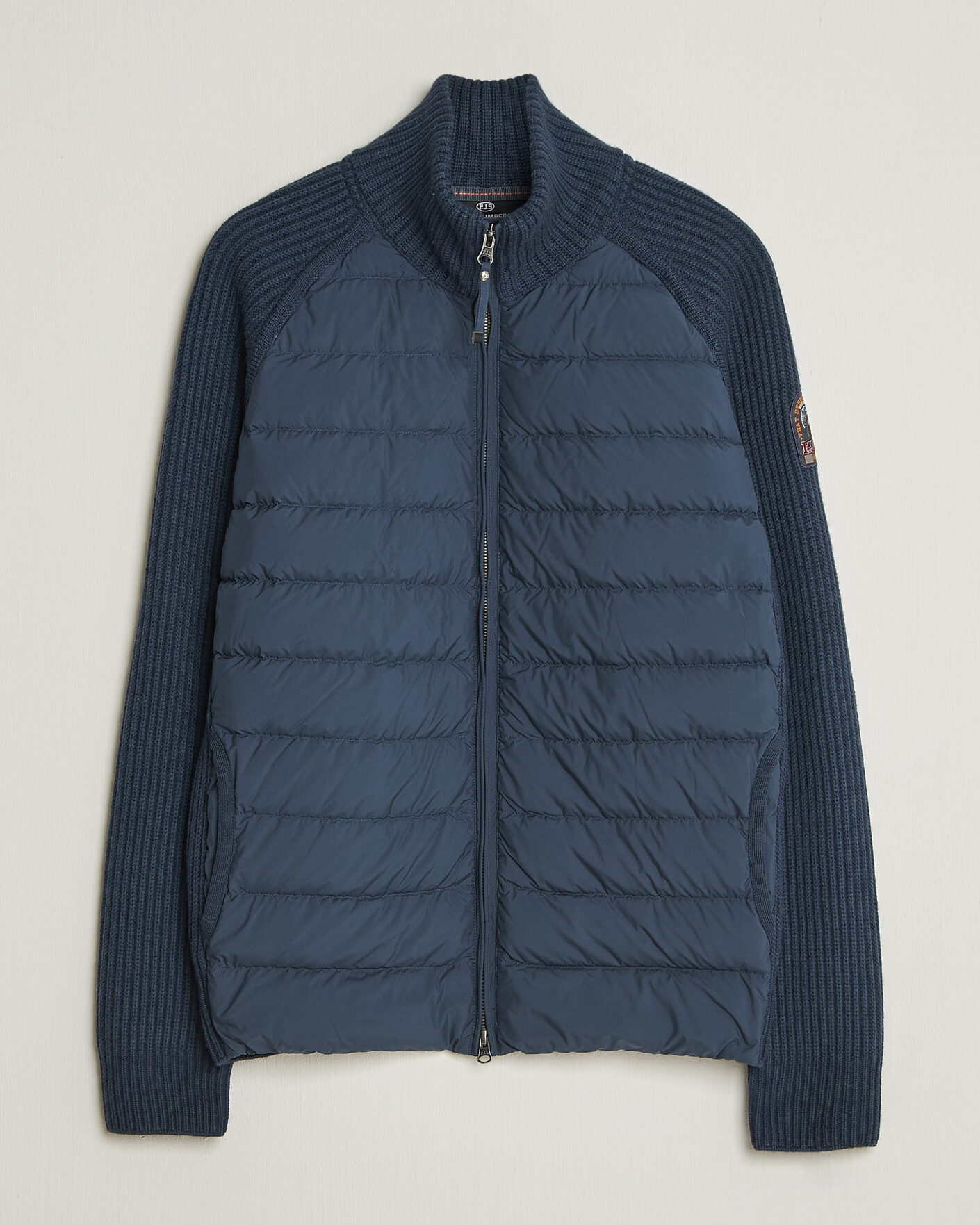 Herr | Jackor | Parajumpers | Olmo Rib Knitted Hybrid Jacket Nine Iron