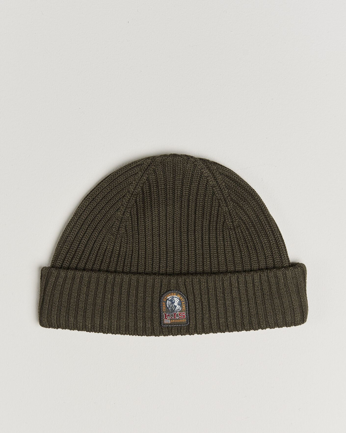 Herr | Mössor | Parajumpers | Matio Ribbed Hat Taggia Olive