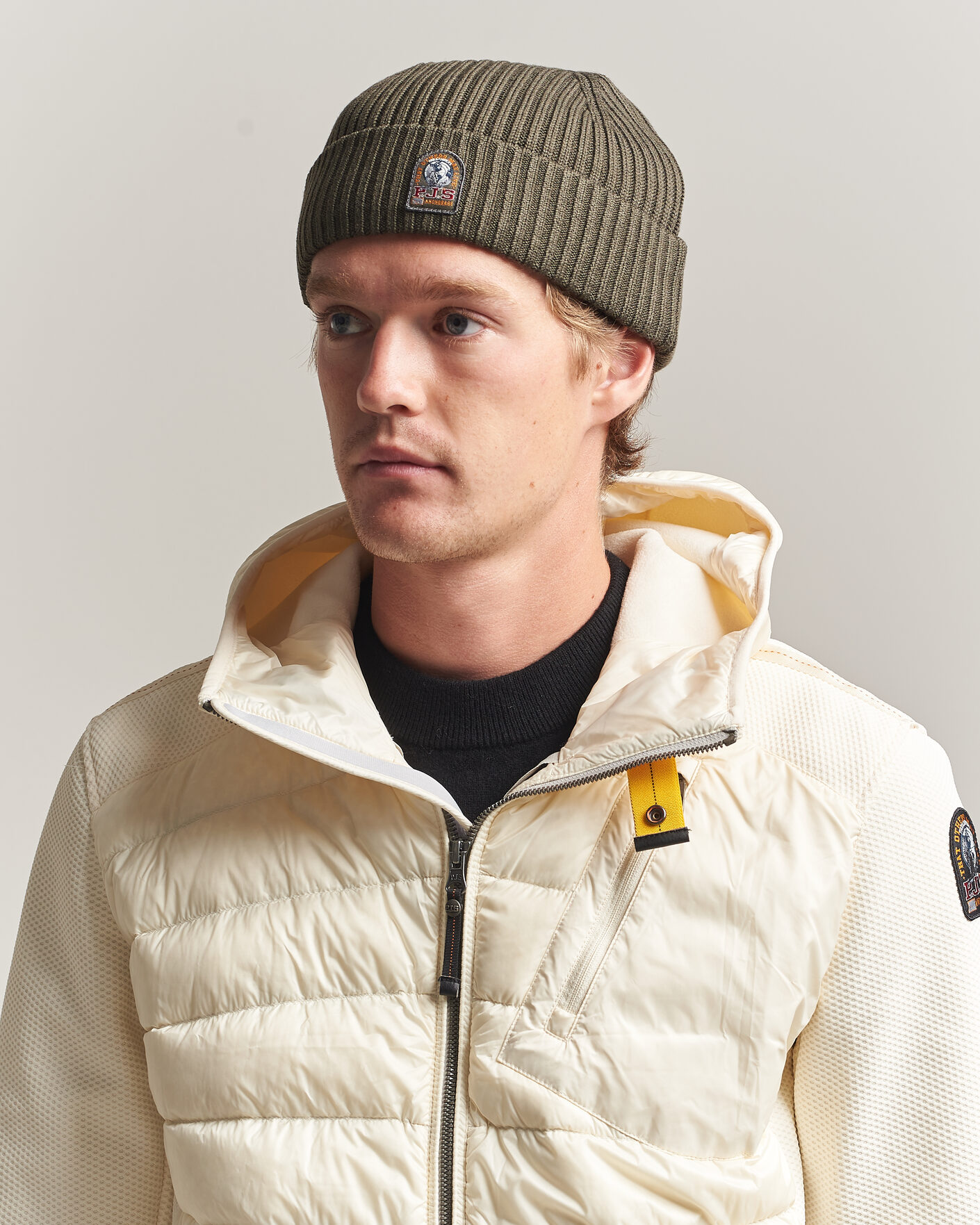 Herr | Mössor | Parajumpers | Matio Ribbed Hat Taggia Olive