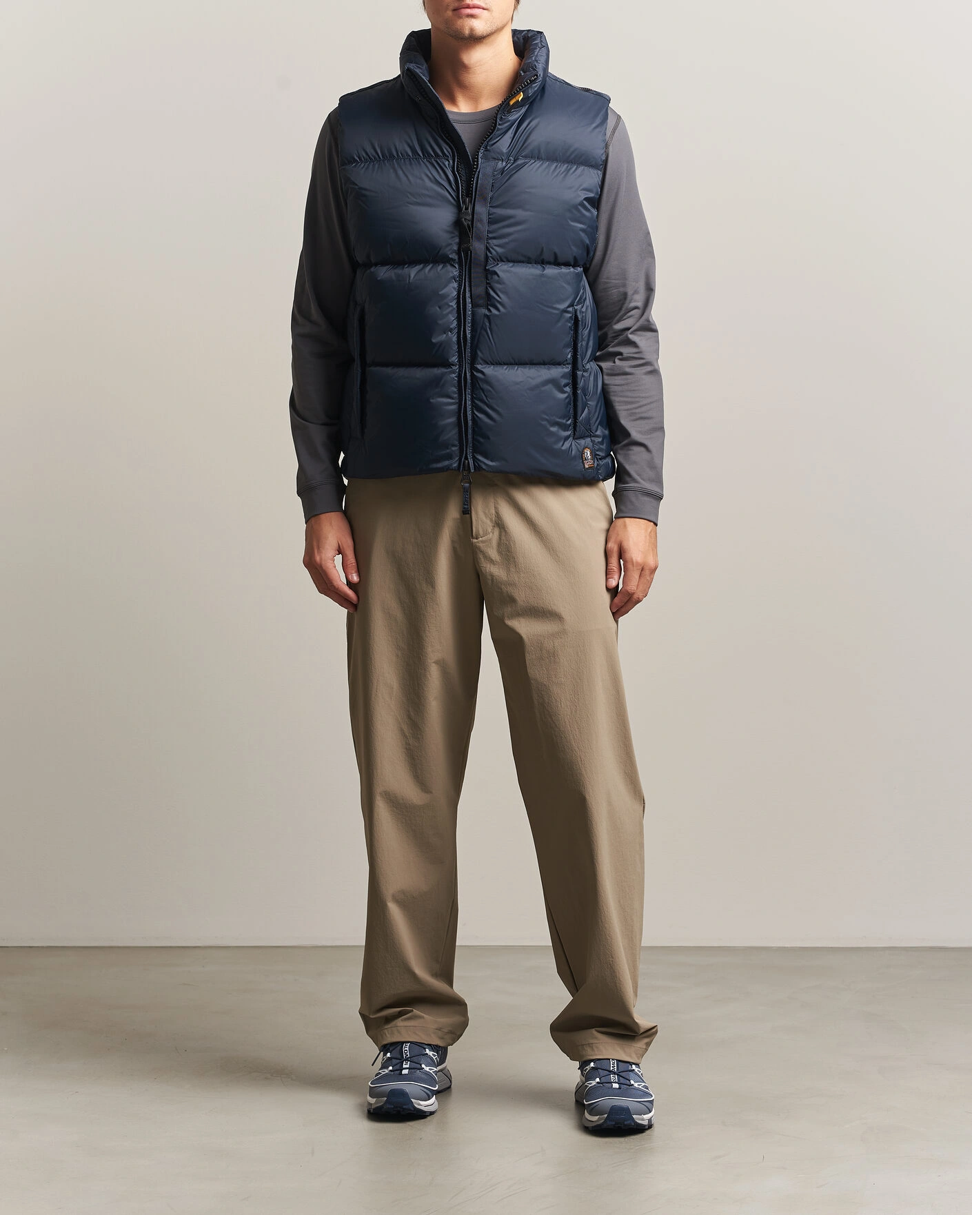 Herr | Västar | Parajumpers | Roydale Ripstop Polar Puffer Vest Blue Navy