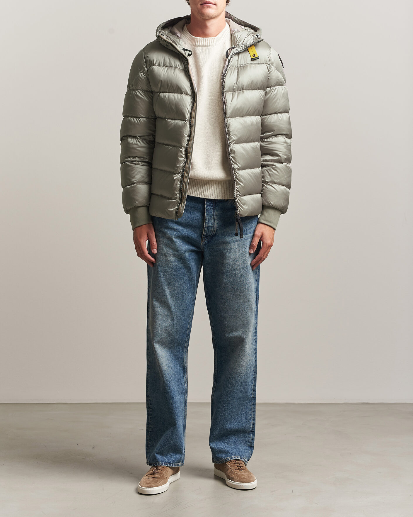 Herr | Jackor | Parajumpers | Pharrel Sheen Hooded Jacket Mid Grey
