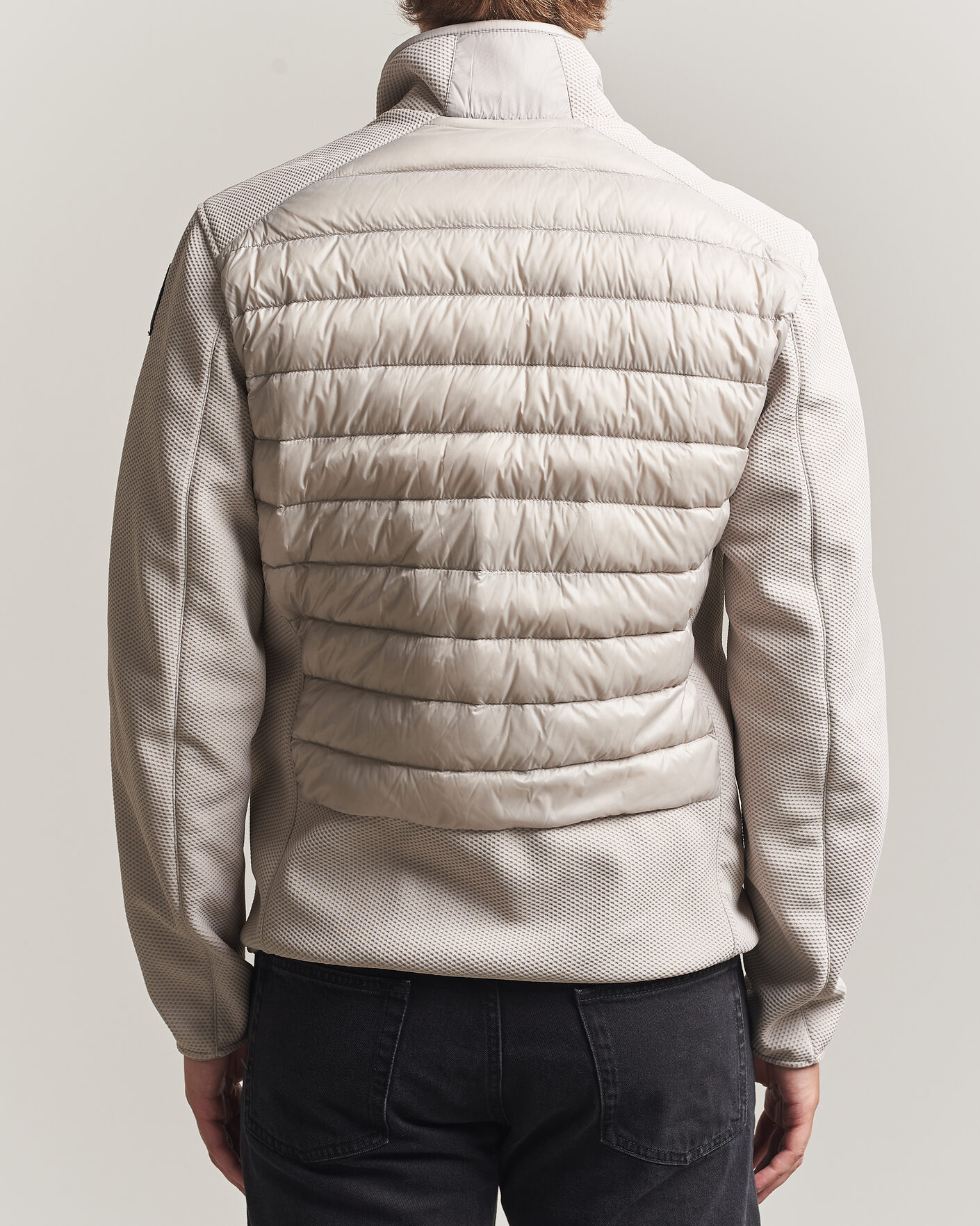 Herr | Jackor | Parajumpers | Jayden Warm Up Hybrid Jacket Mid Grey