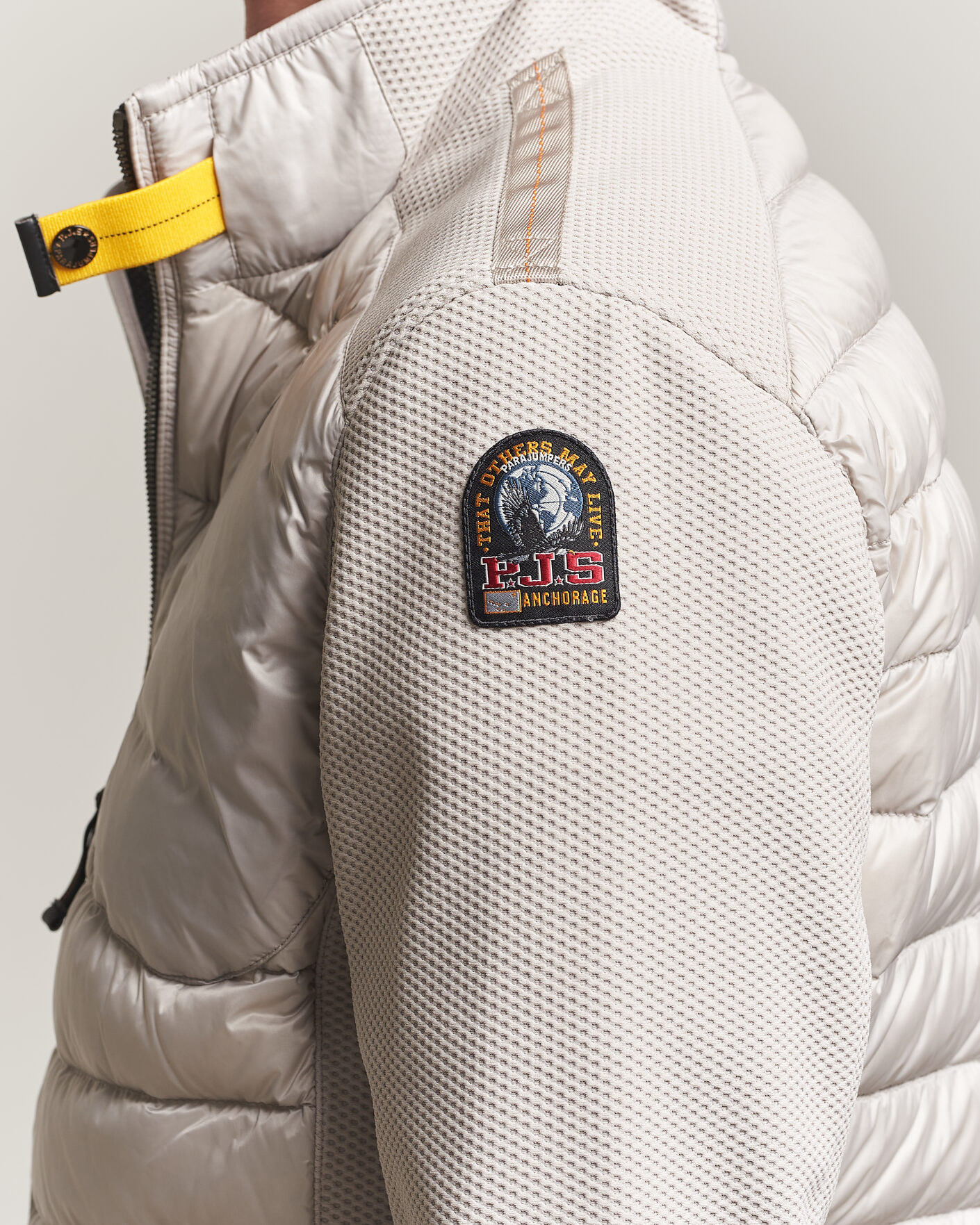 Herr | Jackor | Parajumpers | Jayden Warm Up Hybrid Jacket Mid Grey