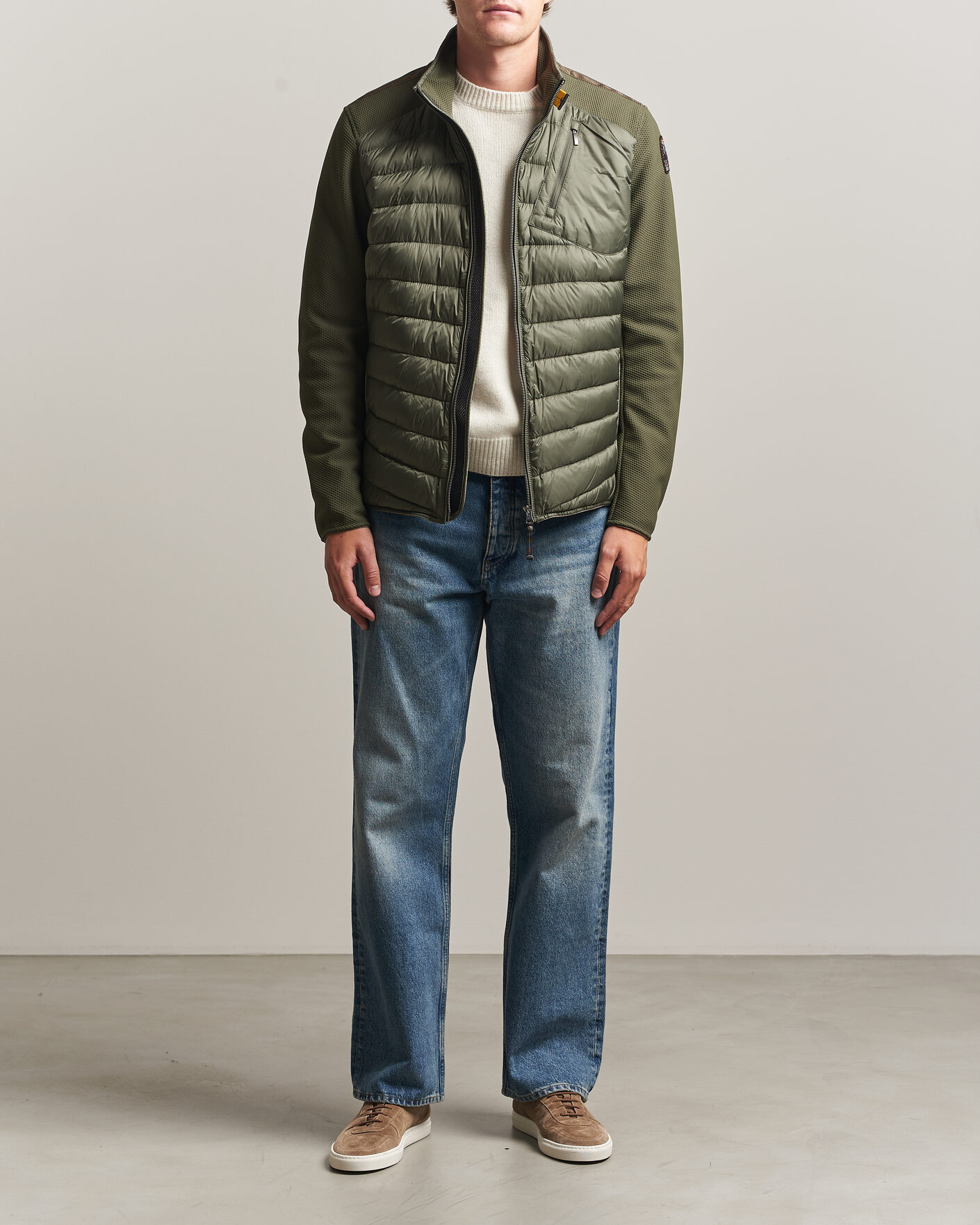 Herr | Jackor | Parajumpers | Jayden Warm Up Hybrid Jacket Rosemary
