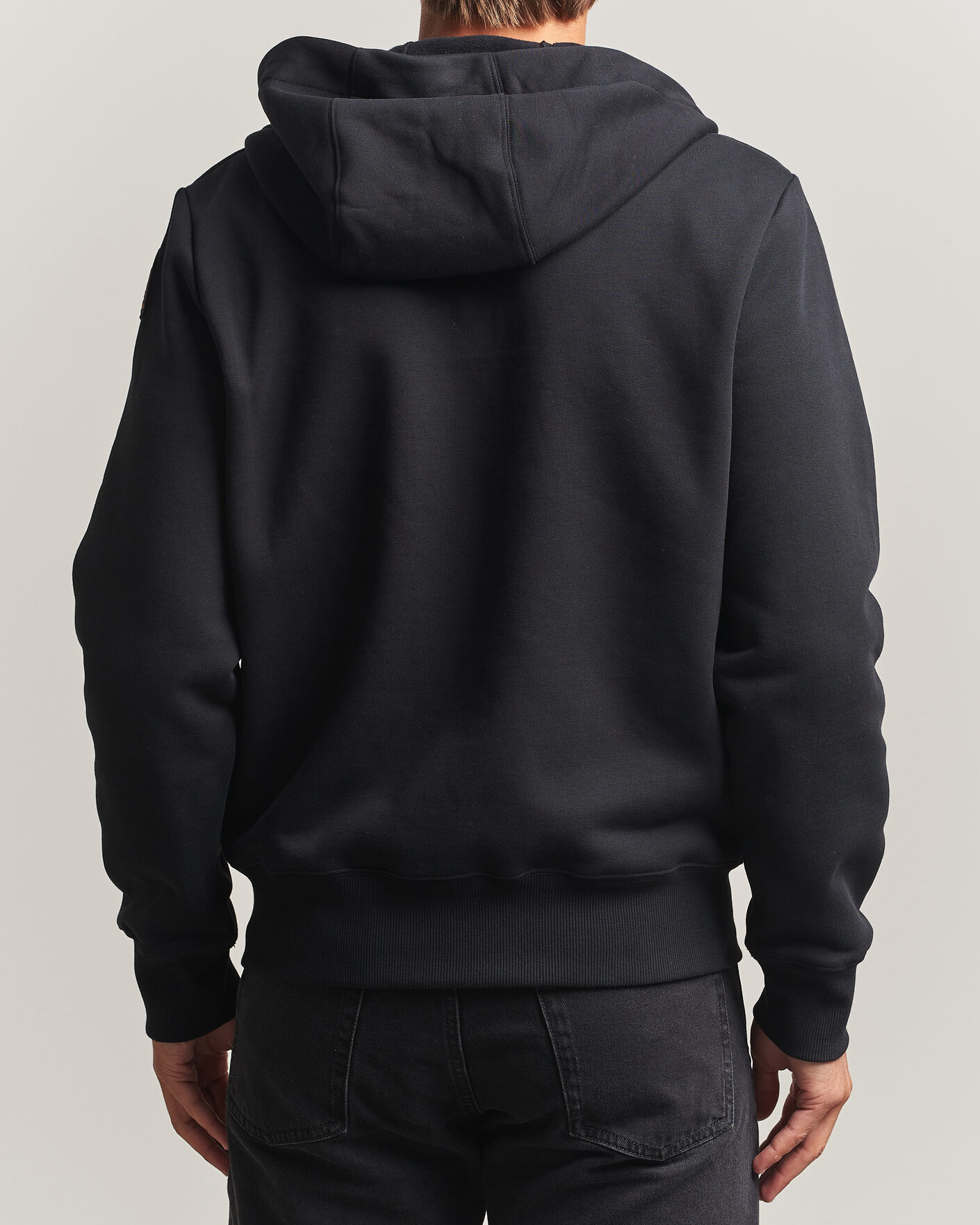Herr | Tröjor | Parajumpers | Charlie Super Easy Full Zip Black