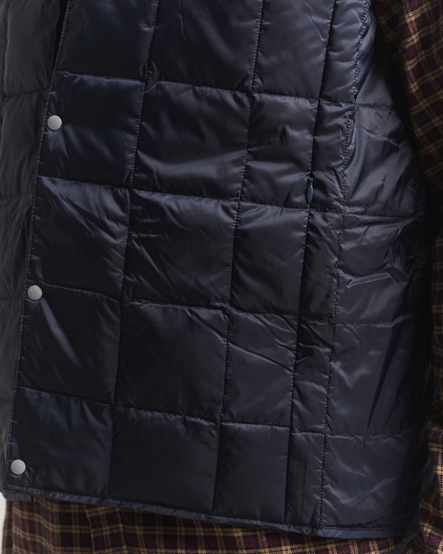 Herr | Västar | TAION | V-Neck Lightweight Down Vest Dark Navy