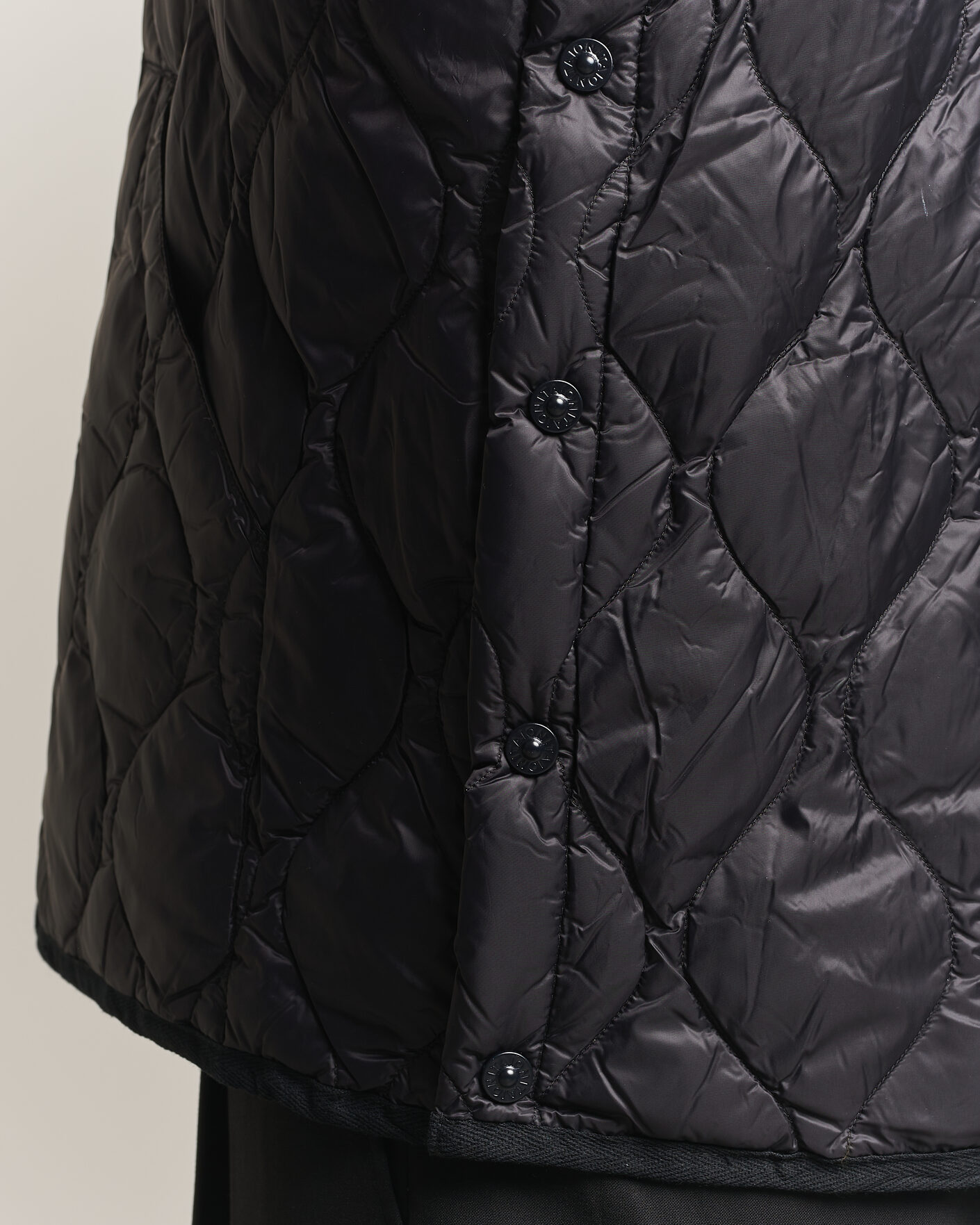 Herr | Västar | TAION | Military Crew Neck Down Vest Black