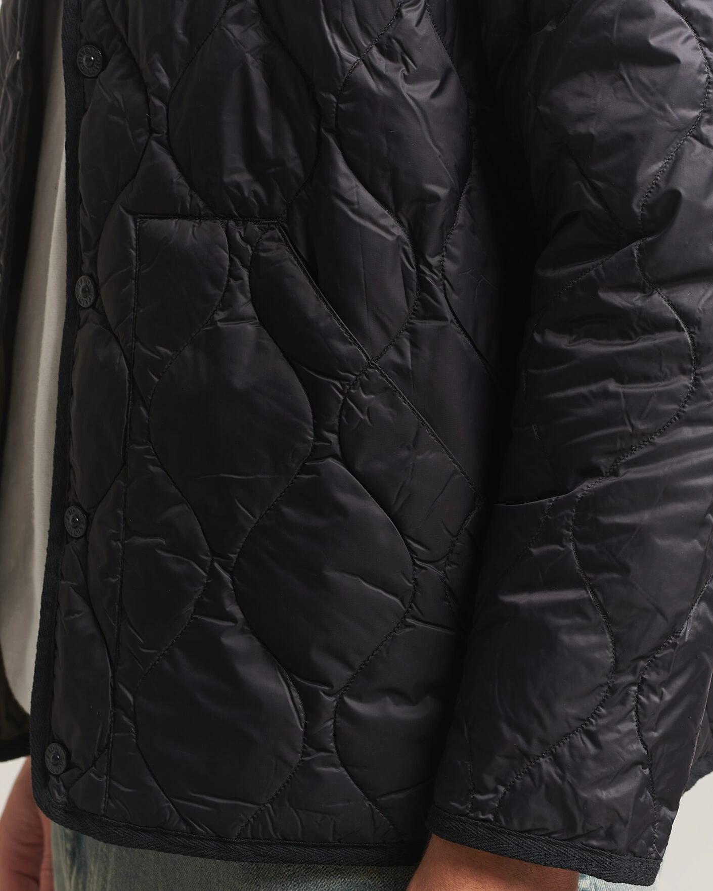 Herr | Jackor | TAION | Military Crew Neck Down Jacket Black