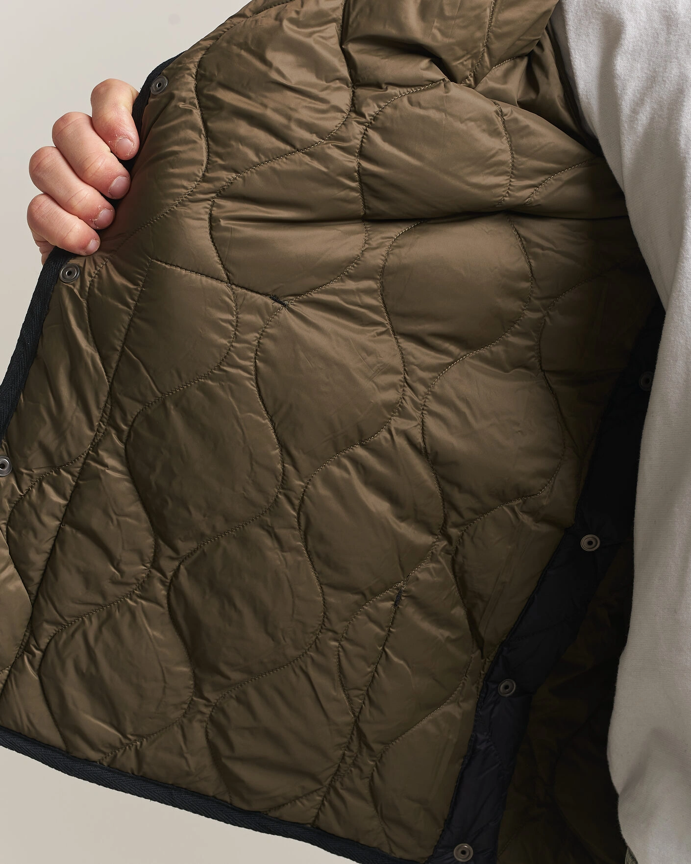 Herr | Jackor | TAION | Military Crew Neck Down Jacket Black