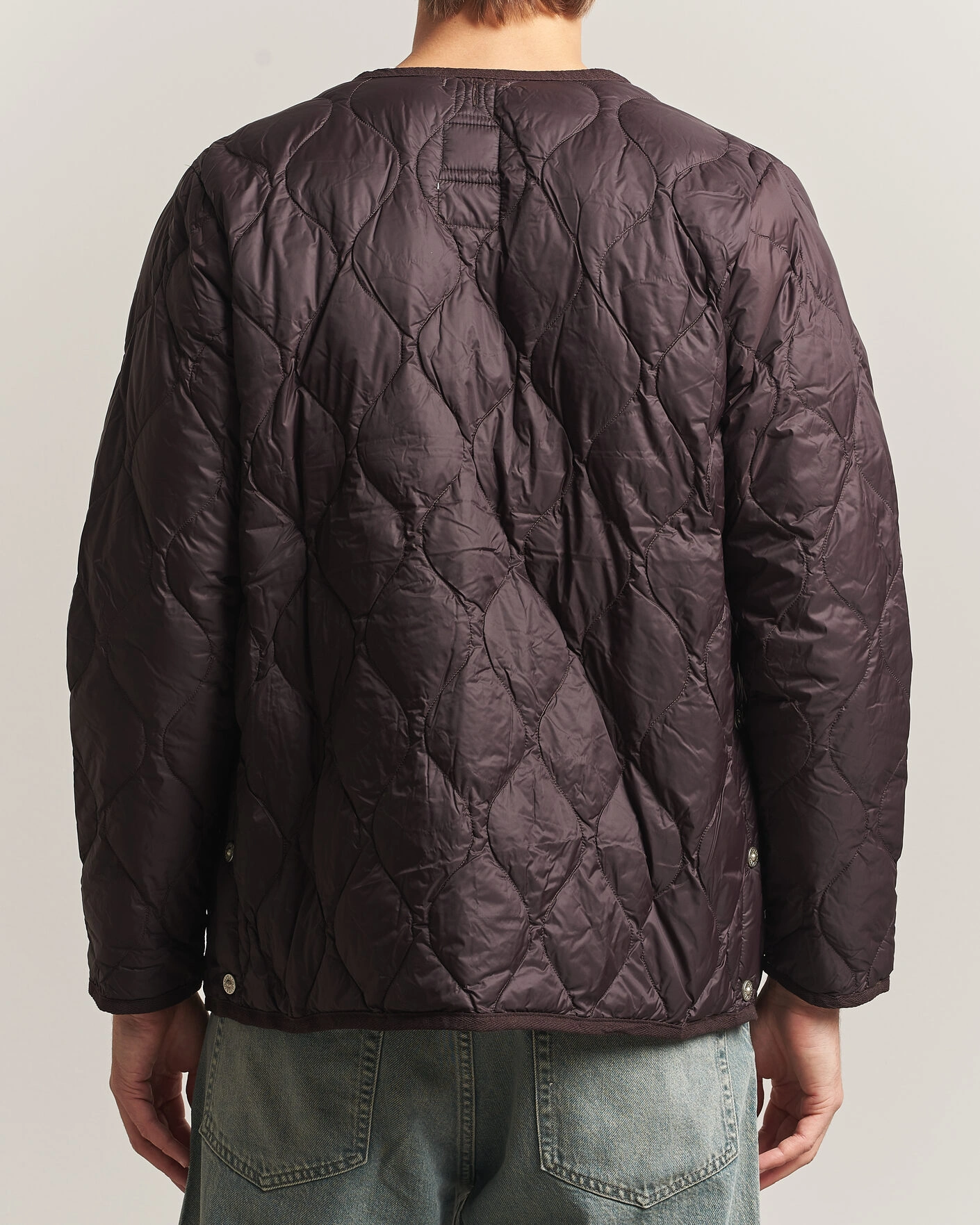 Herr | Jackor | TAION | Military Crew Neck Down Jacket Dark Choco