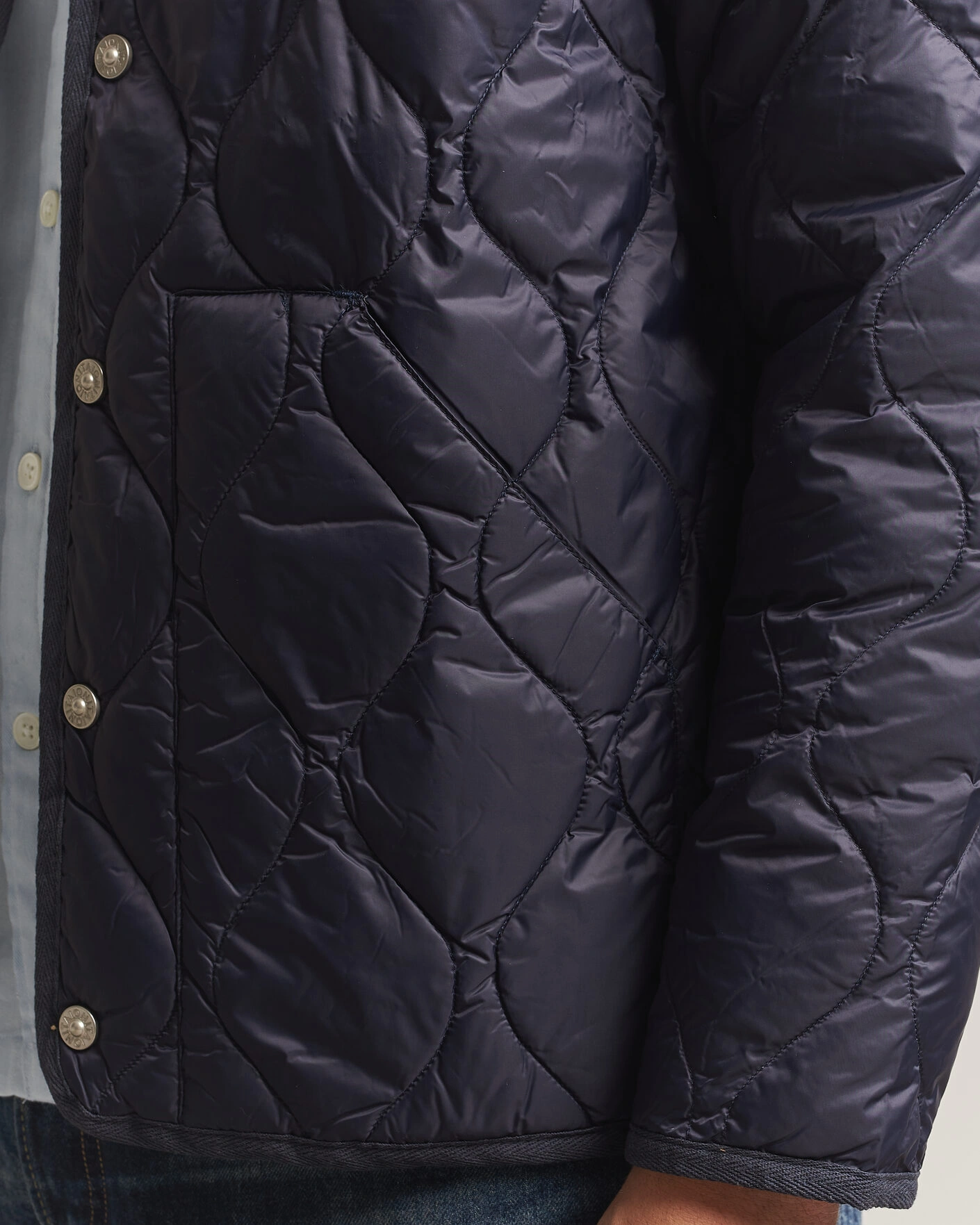 Herr | Jackor | TAION | Military Crew Neck Down Jacket Dark Navy