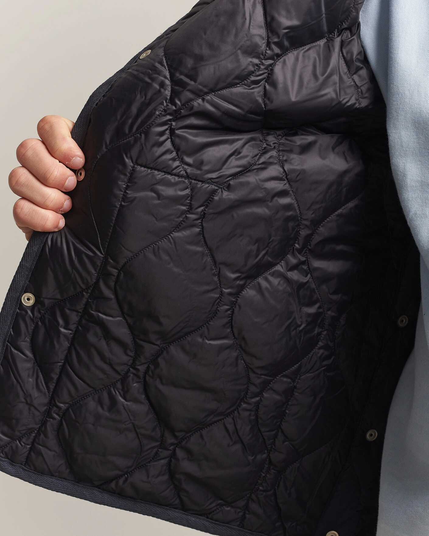 Herr | Jackor | TAION | Military Crew Neck Down Jacket Dark Navy