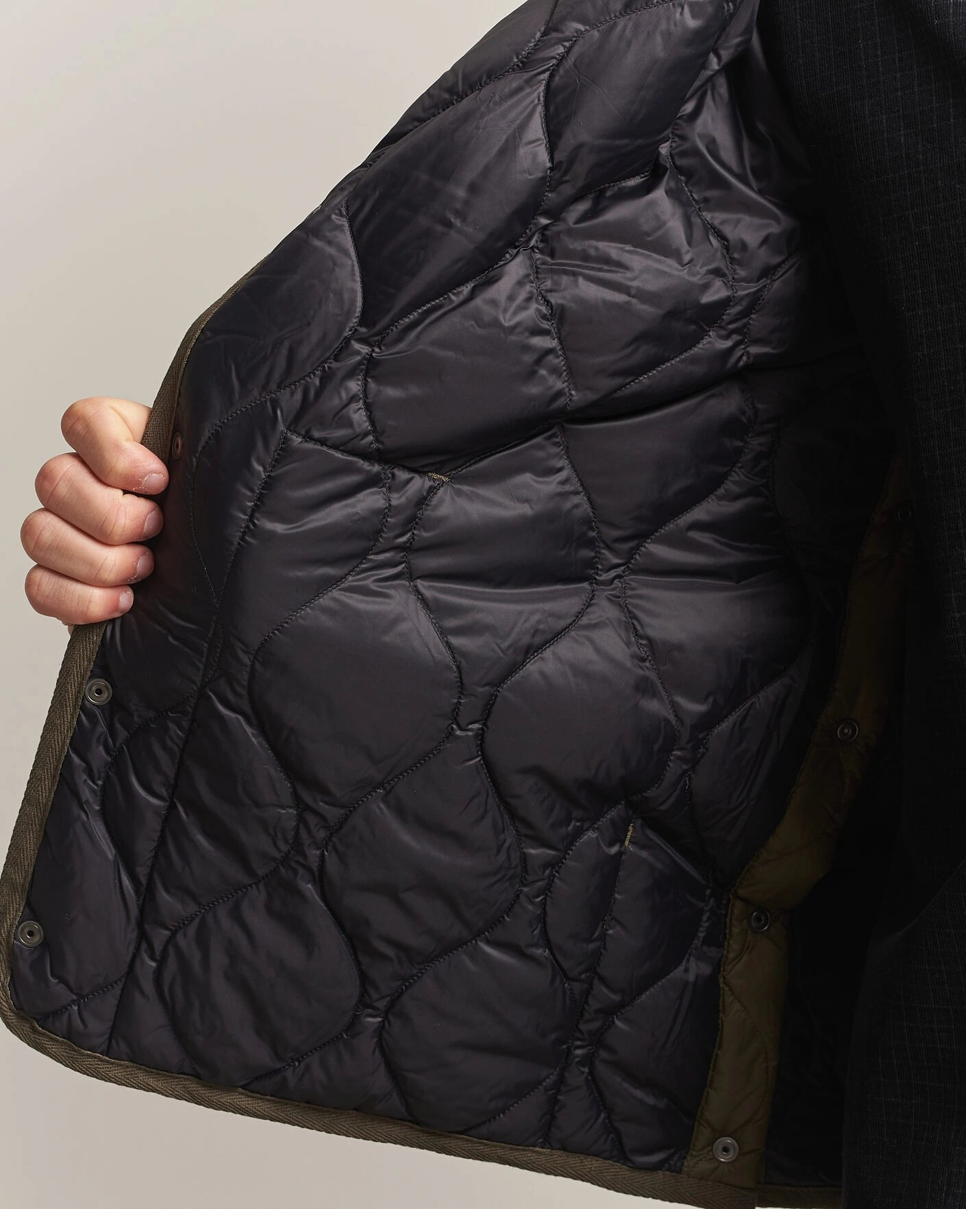 Herr | Jackor | TAION | Military Crew Neck Down Jacket Dark Olive