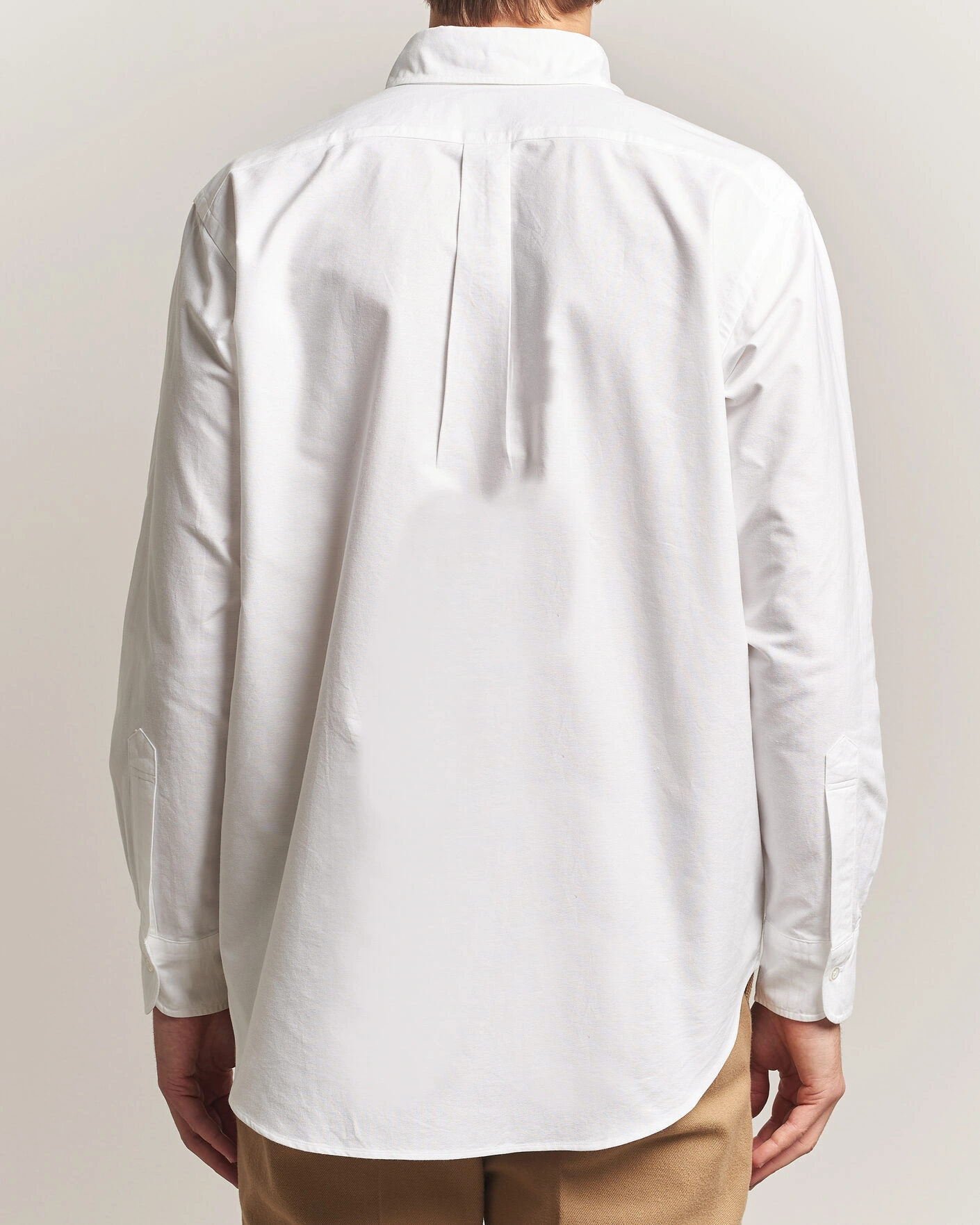 Herr | Skjortor | Kamakura Shirts | Ametora Japanese Oxford BD Shirt White