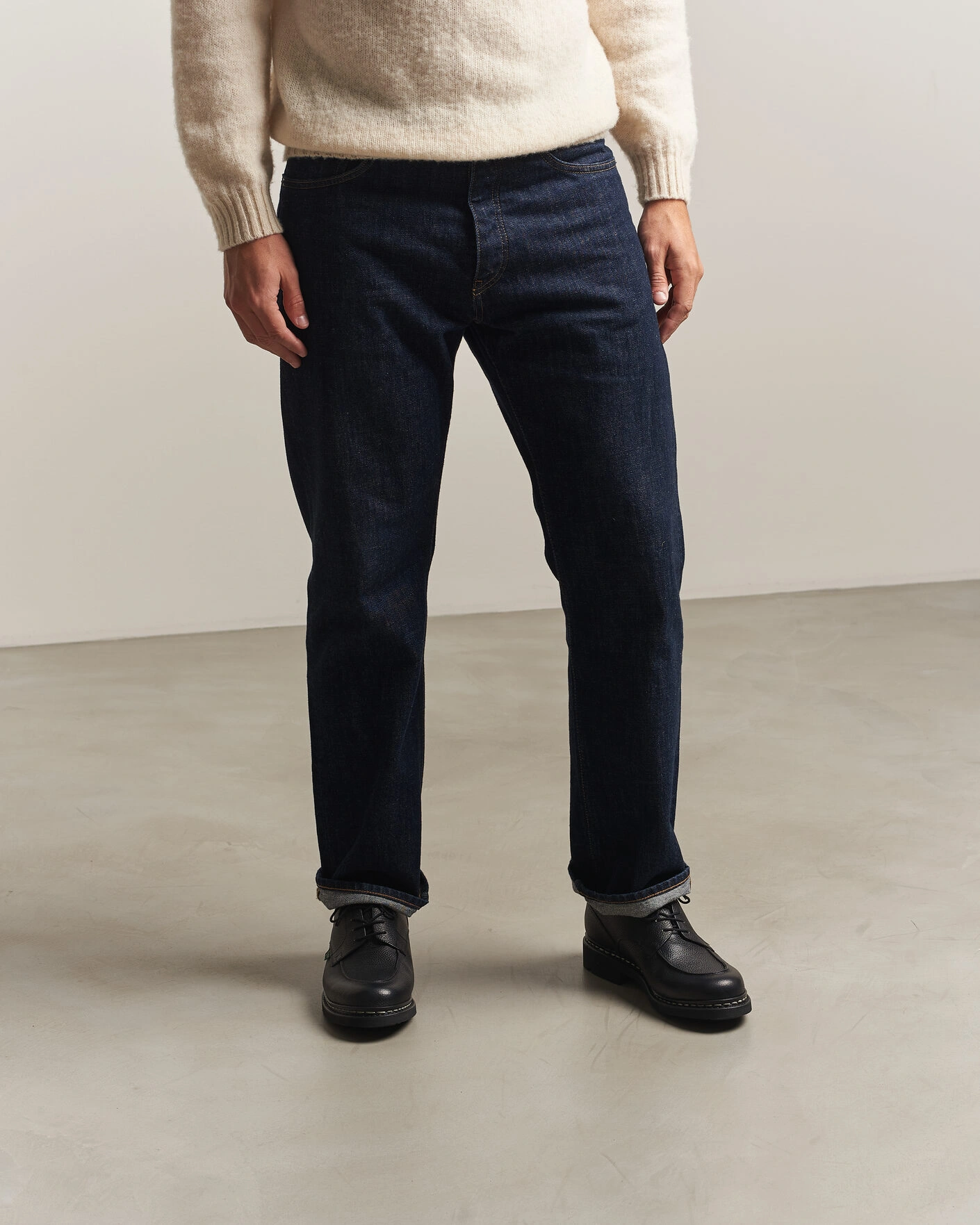 Herr | Derbys | Paraboot | Chambord Derby Black Grain